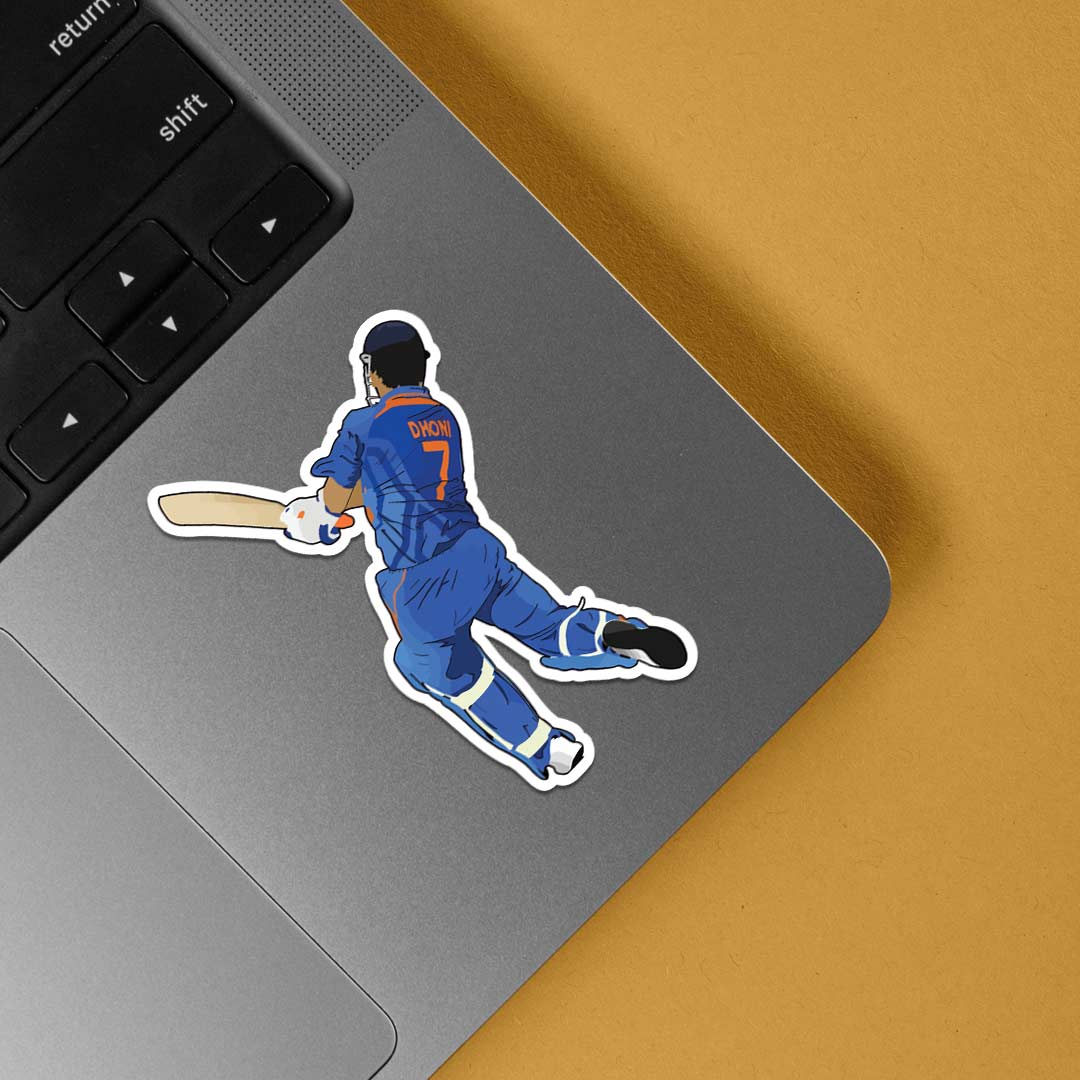 Dhoni Sports Stickers