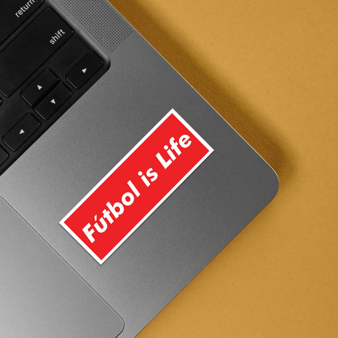 Futbol is Life Sports Stickers