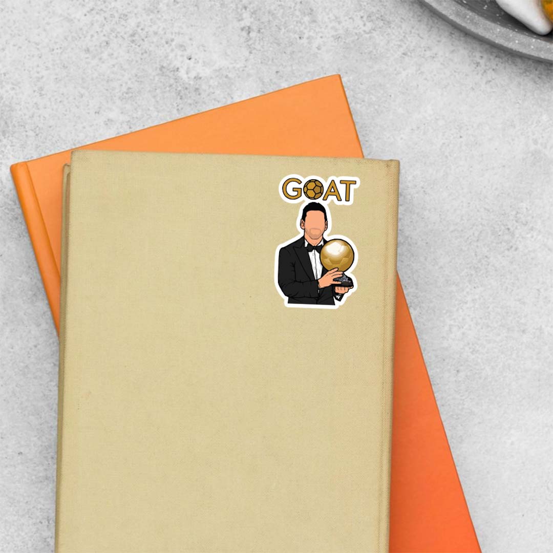Goat Messi Sports Stickers