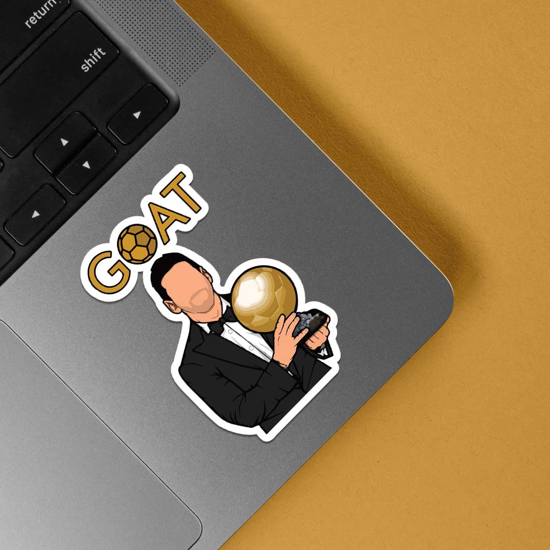 Goat Messi Sports Stickers