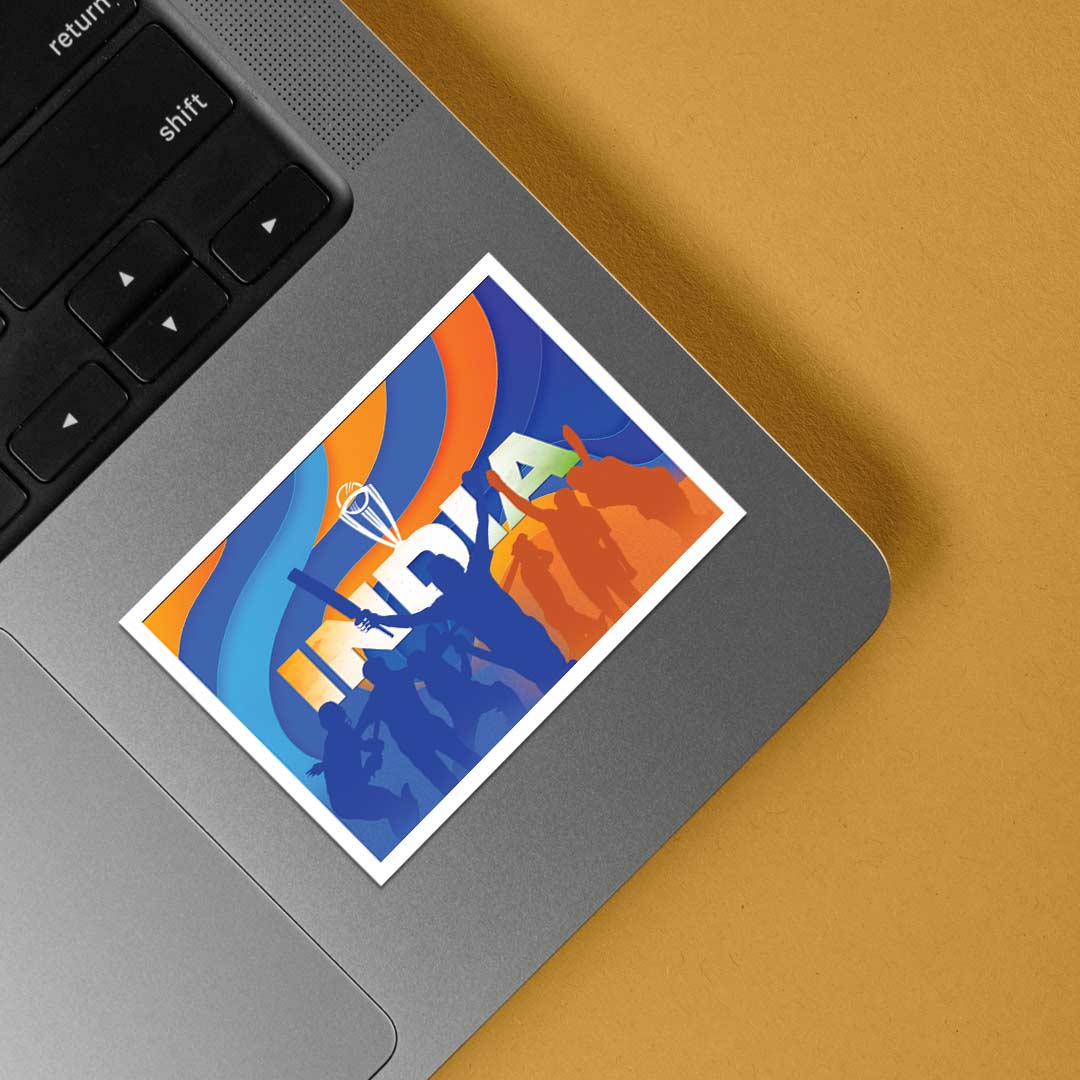 India Cricket Team Sports Stickers
