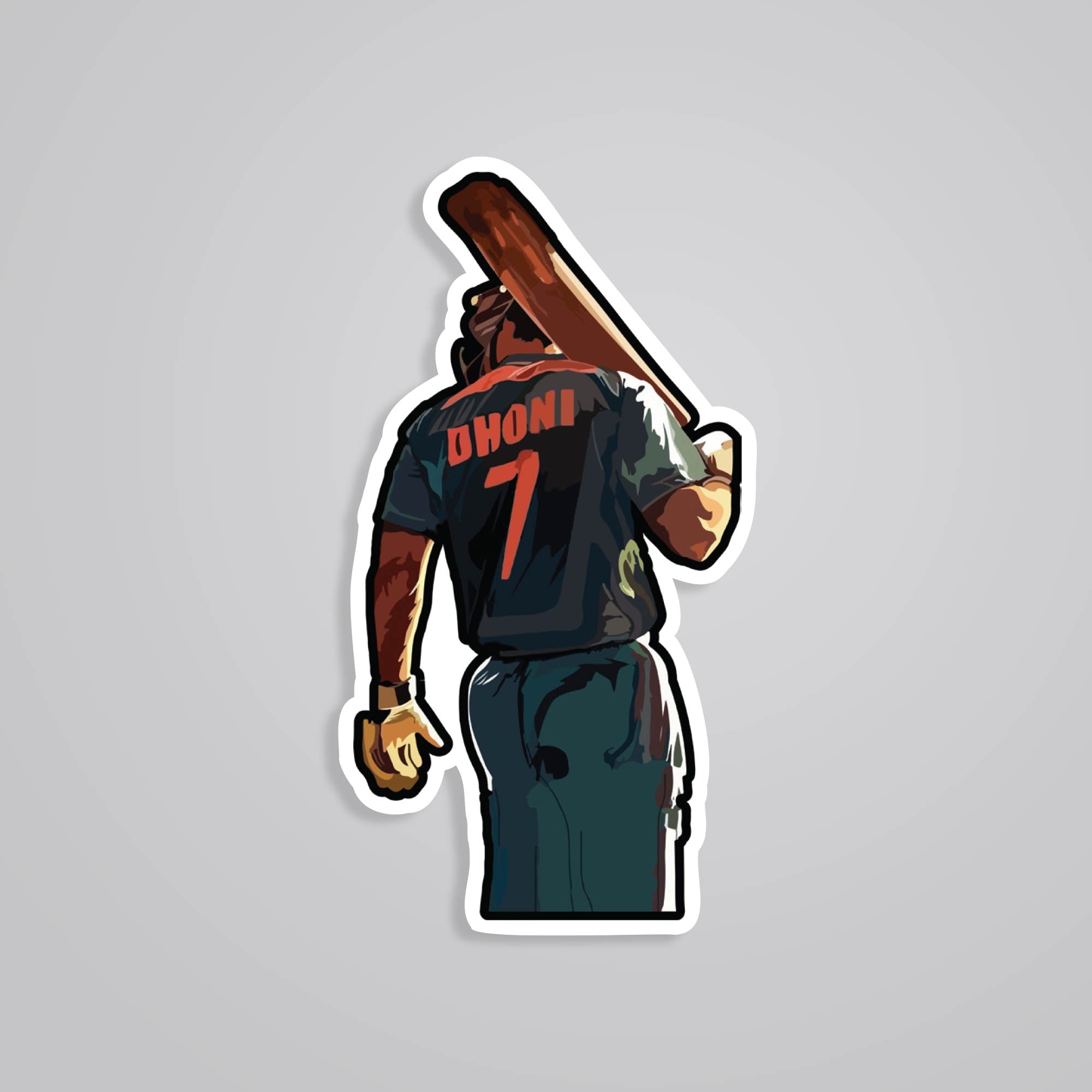 Fomo Store Stickers Sports MS Dhoni The Finisher