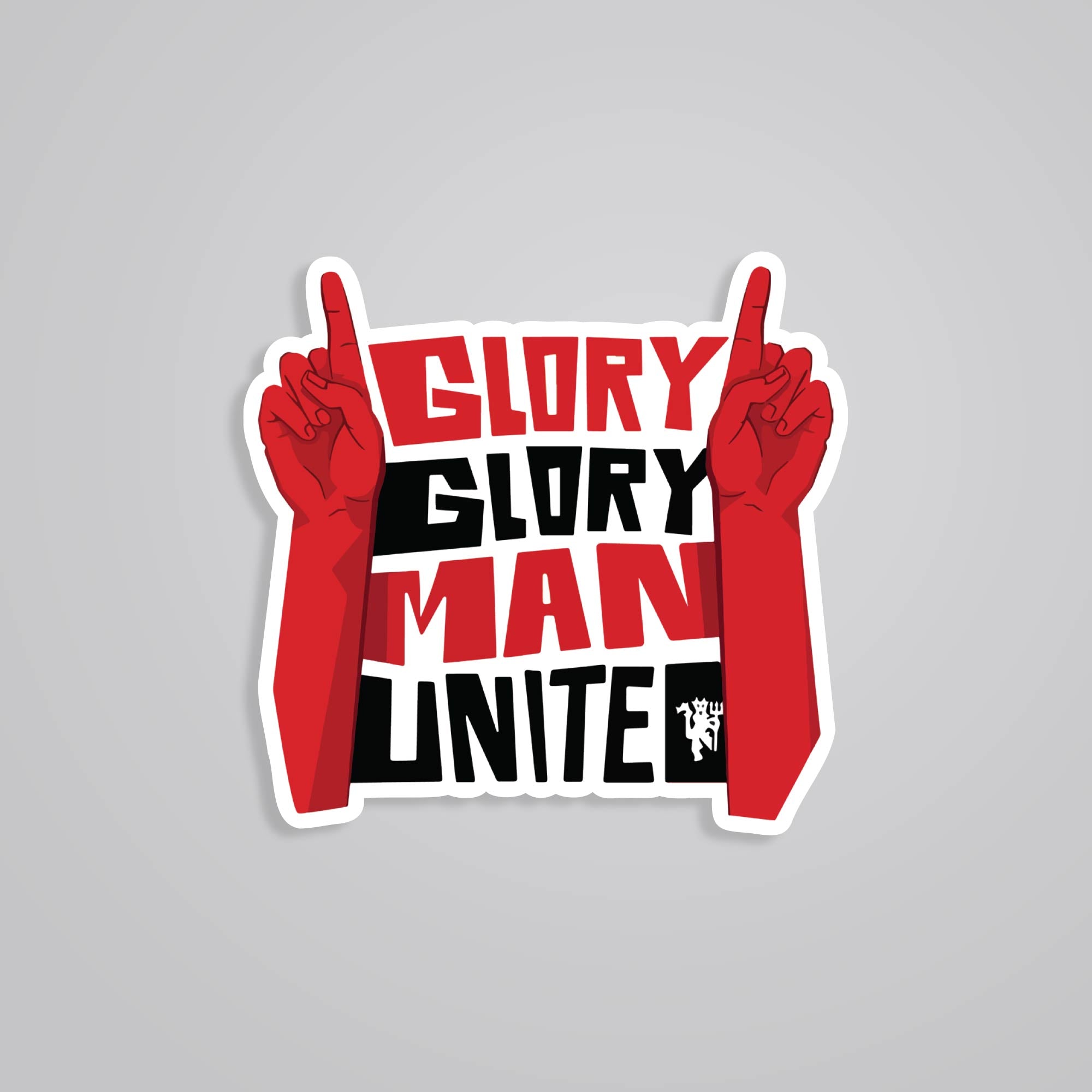 Fomo Store Stickers Sports Manchester United Glory Glory