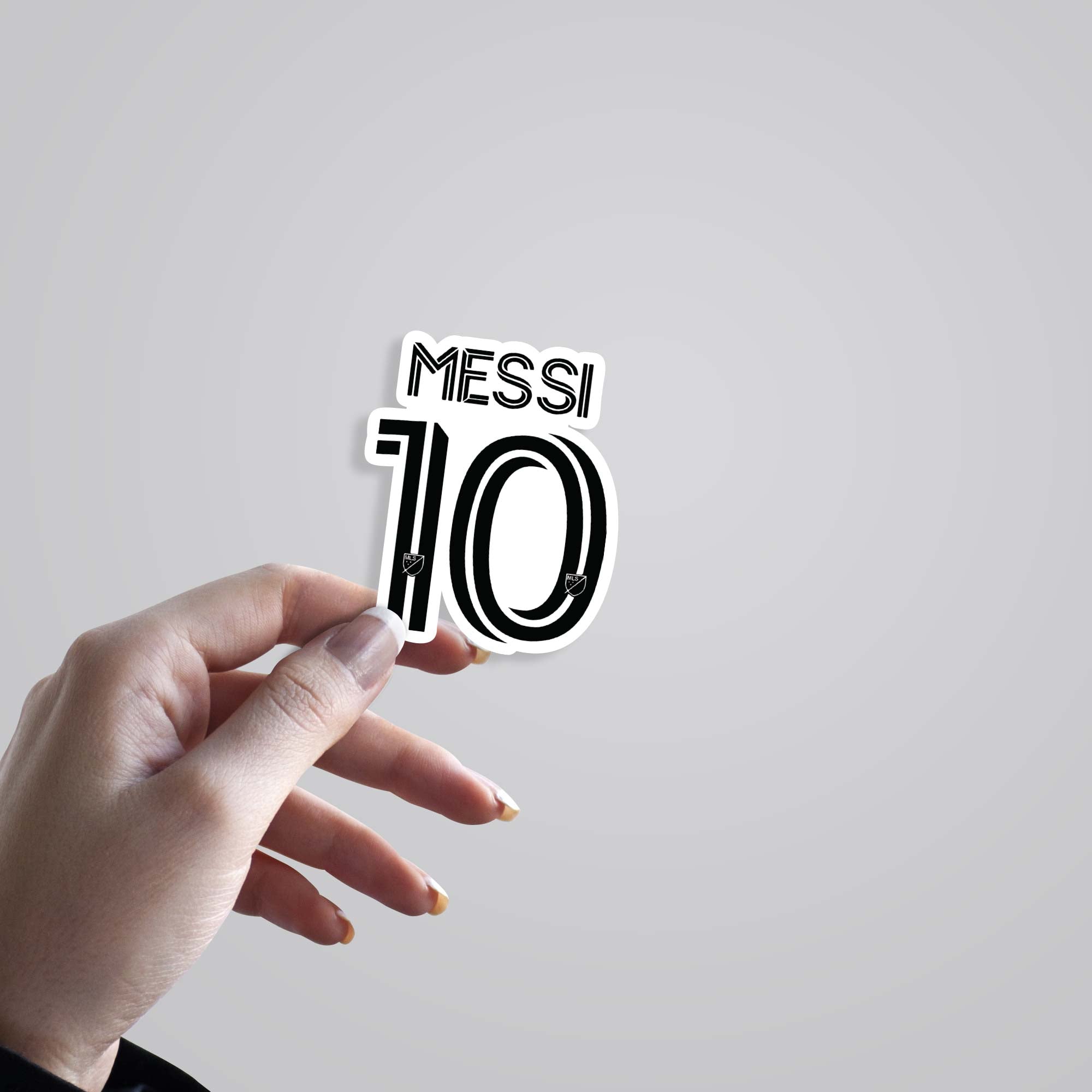 Messi Jersey number 10 Sports Stickers