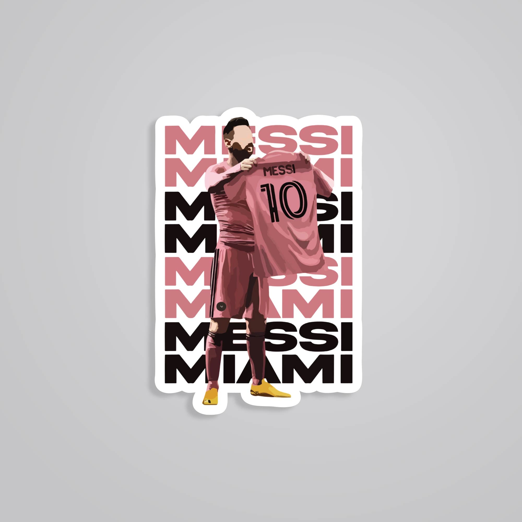 Fomo Store Stickers Sports Messi and his jersey