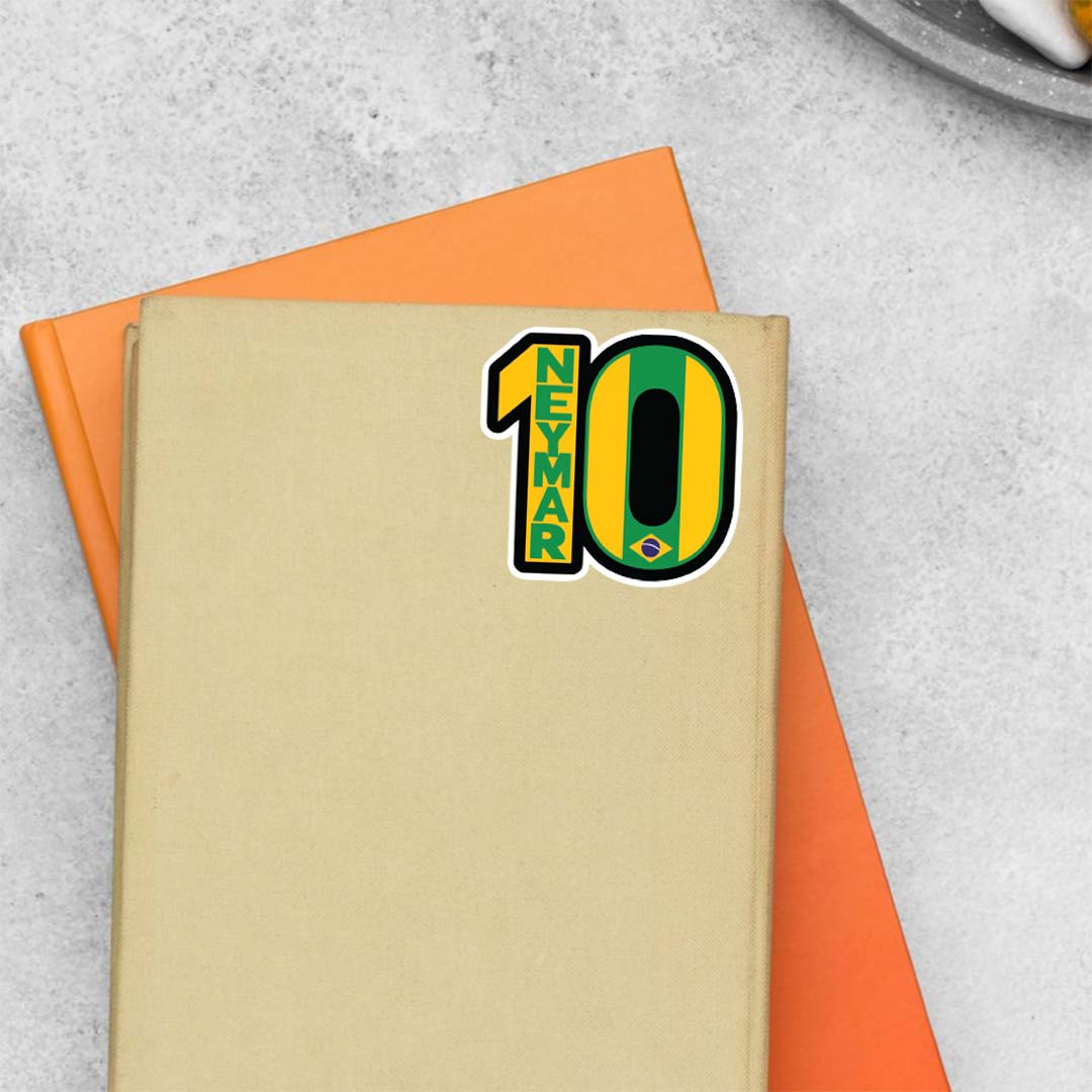 Neymar Jersey Number Sports Stickers