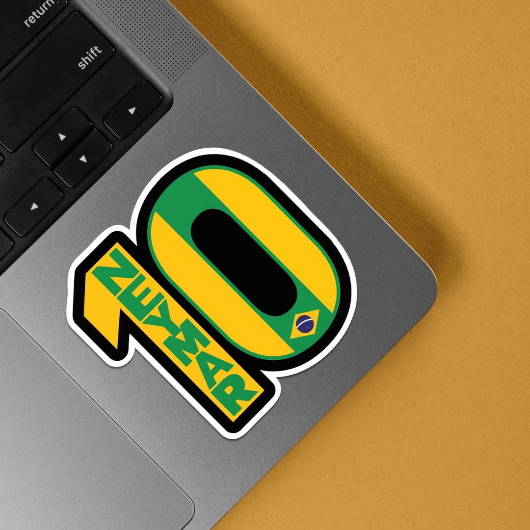 Neymar Jersey Number Sports Stickers