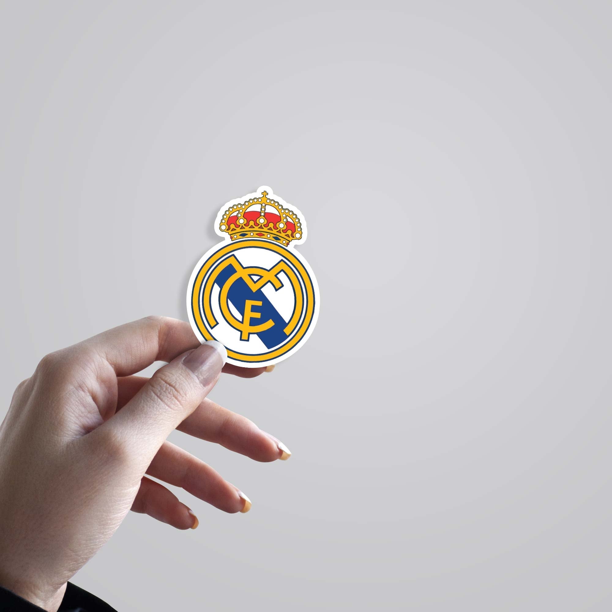 Real Madrid CF Emblem Sports Stickers