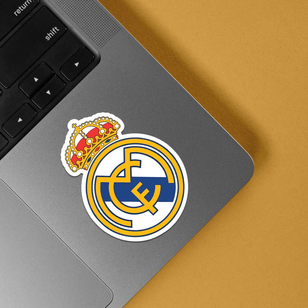 Real Madrid CF Emblem Sports Stickers