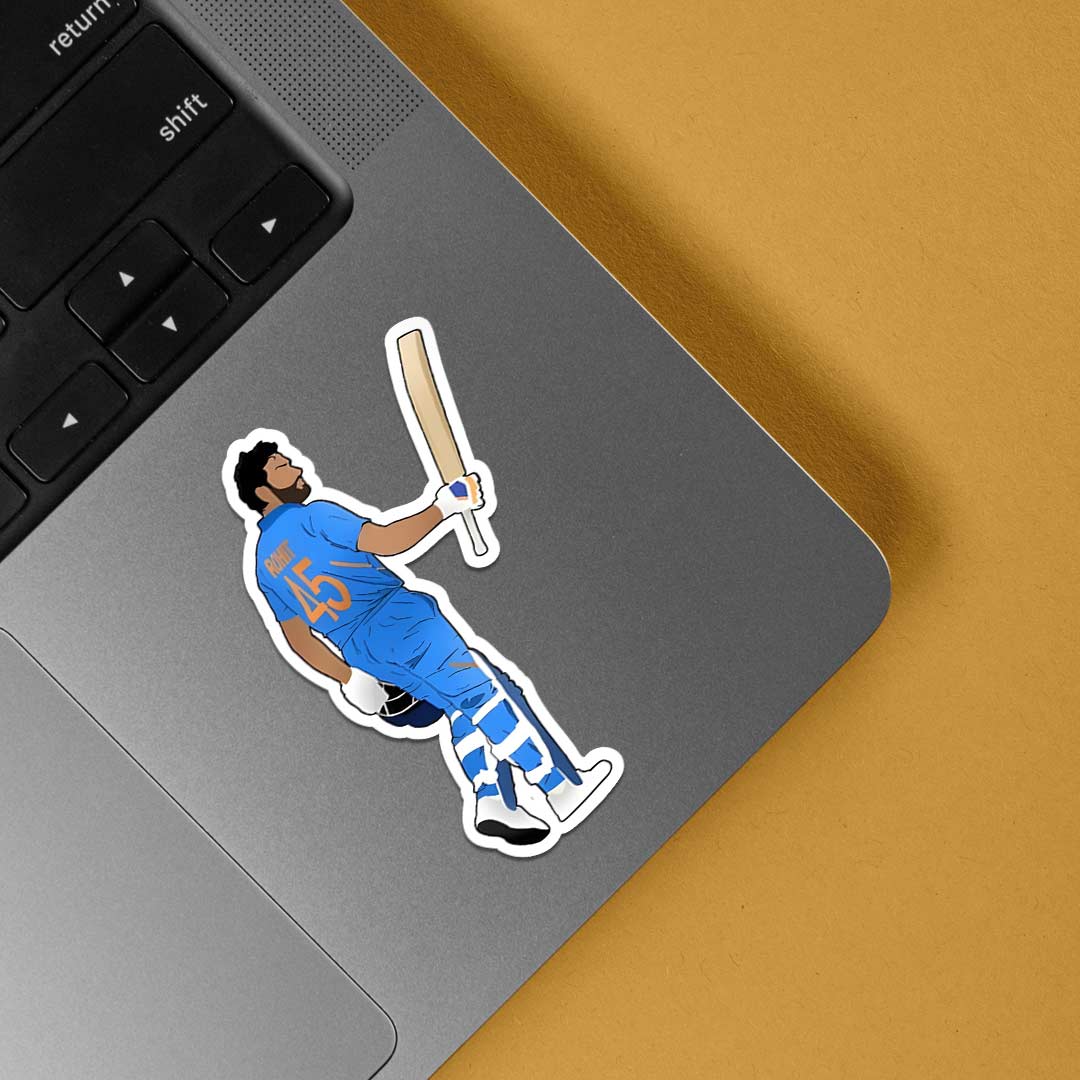 Rohit Minimalist Sports Stickers