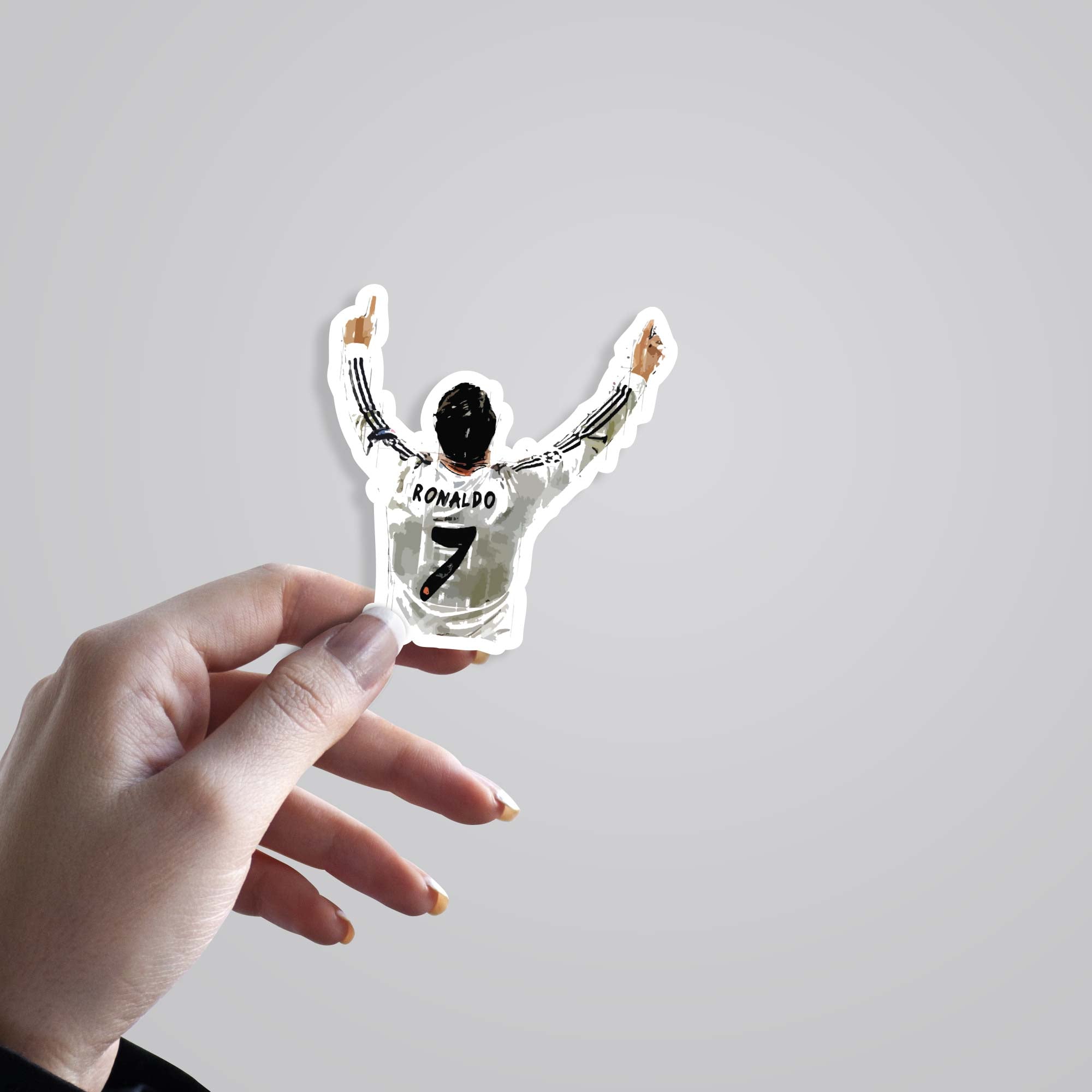 Ronaldo Celebrating Sports Stickers