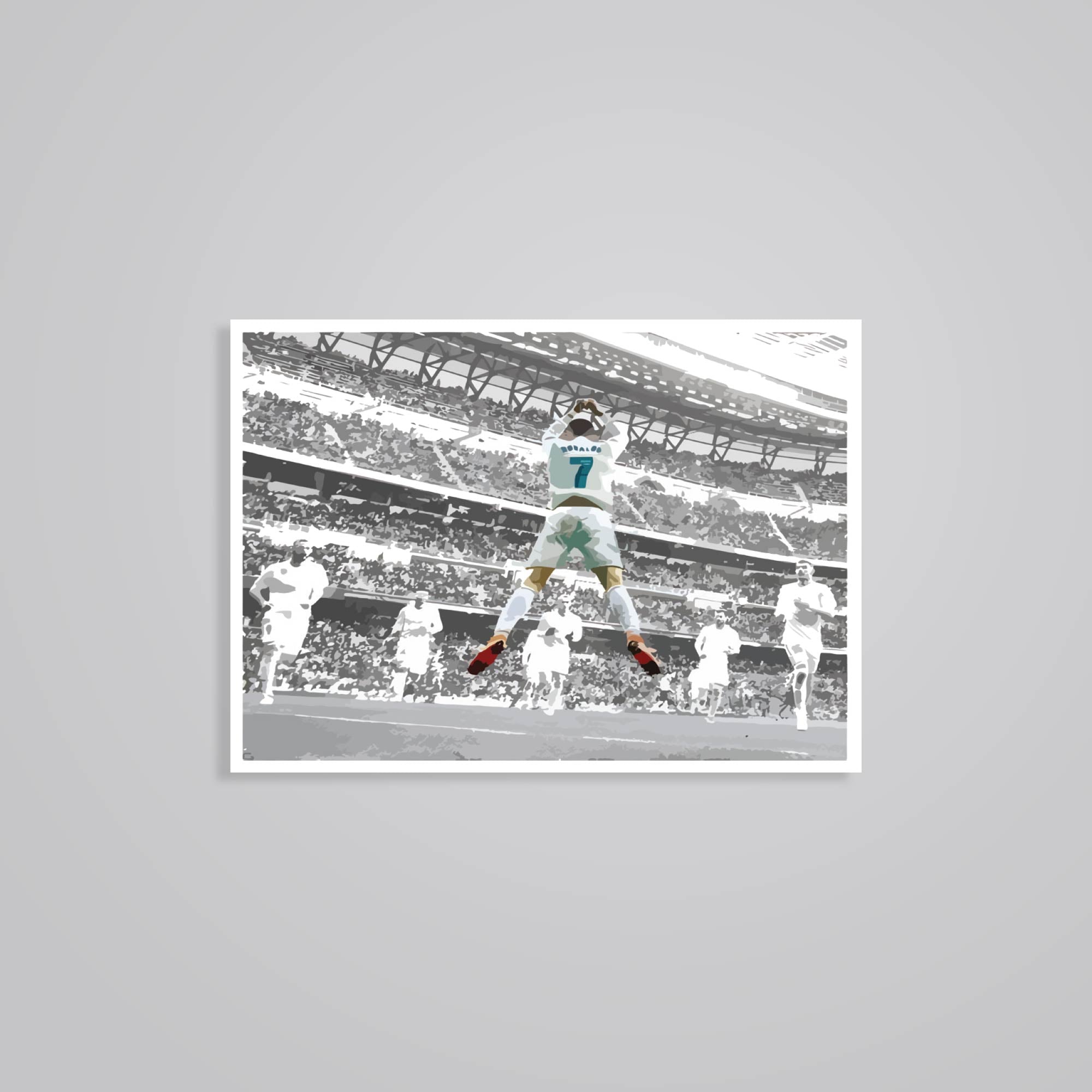 Fomo Store Stickers Sports Ronaldo at Santiago Bernabéu