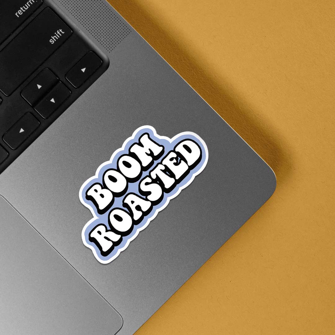 Boom Roasted TV Shows Stickers