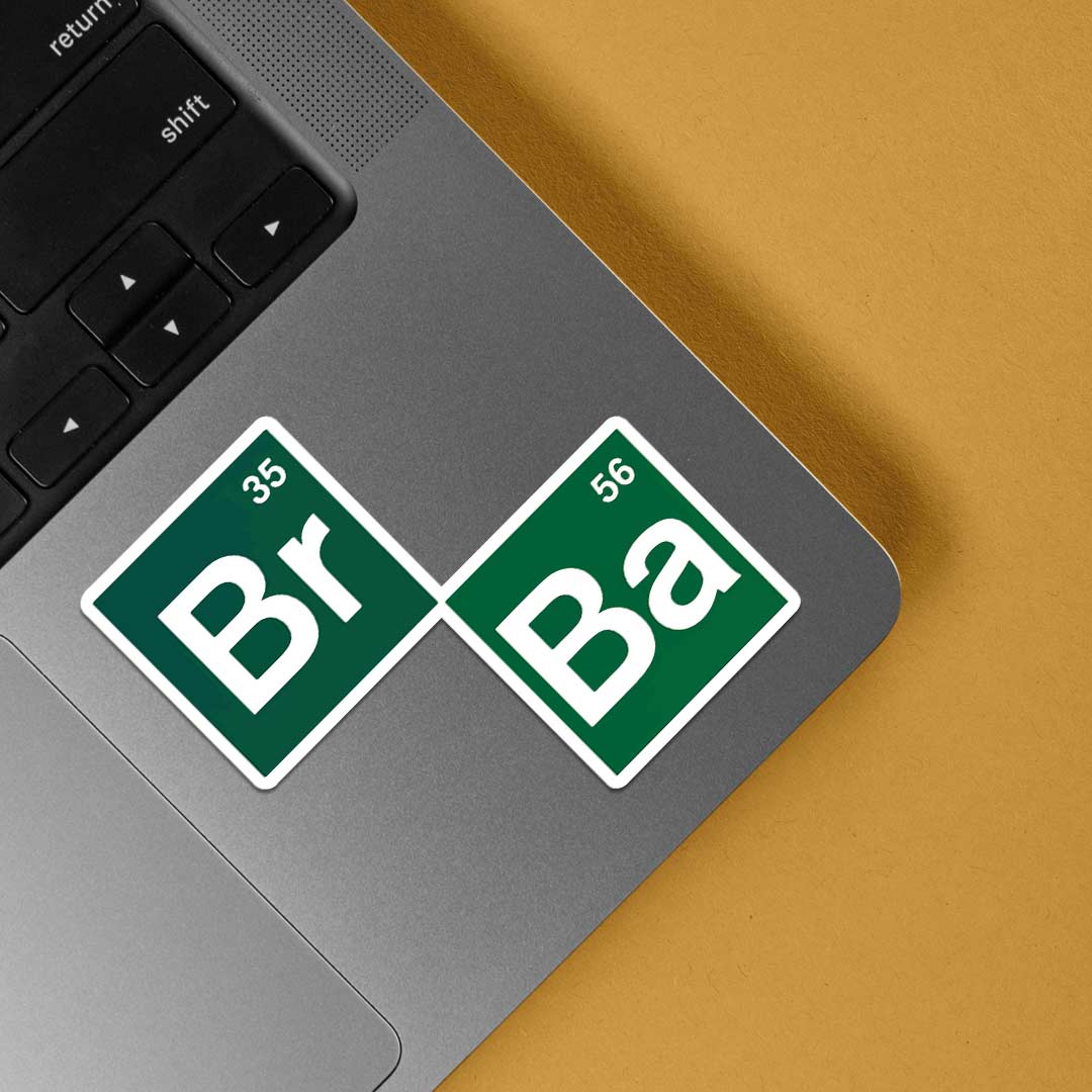 Breaking Bad Elements TV Shows Stickers