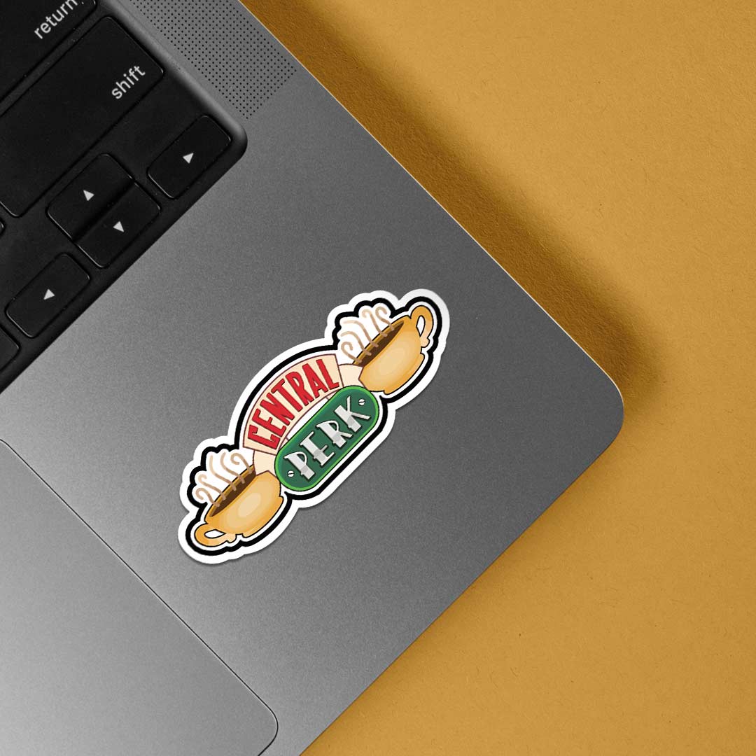 Central Perk TV Shows Stickers