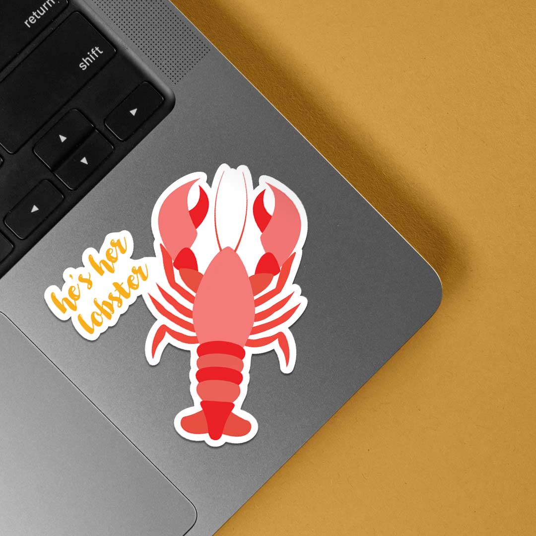 He's her lobster TV Shows Stickers