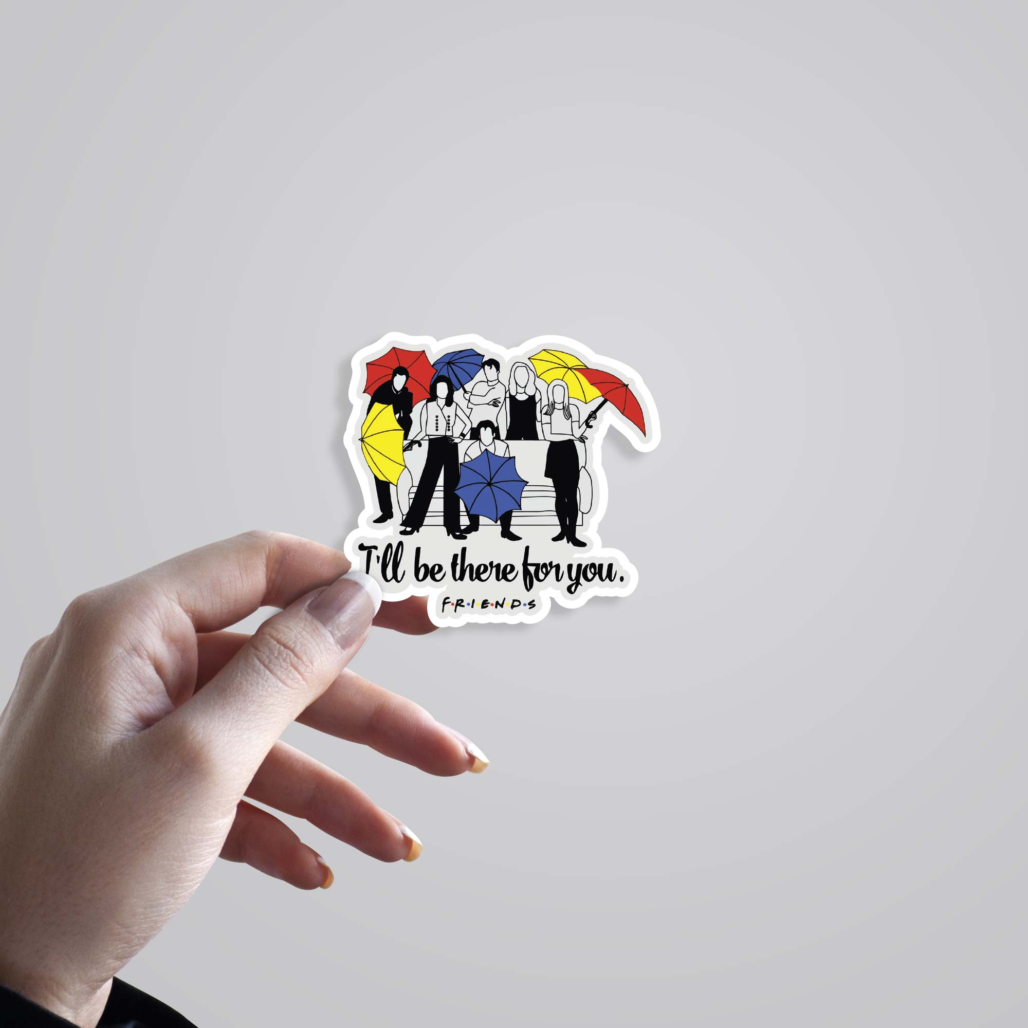 I’ll be there for you TV Shows Stickers