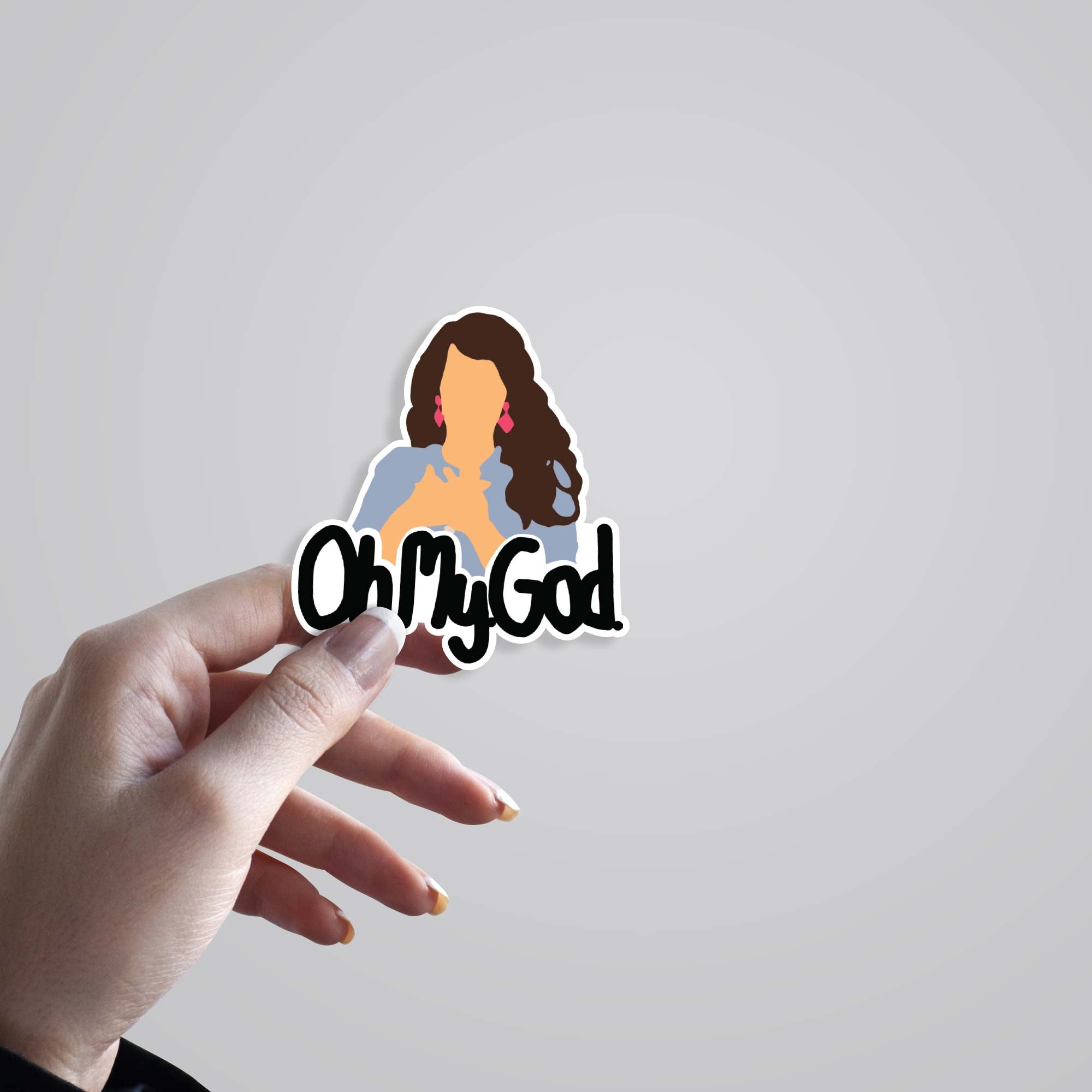 Oh My God TV Shows Stickers