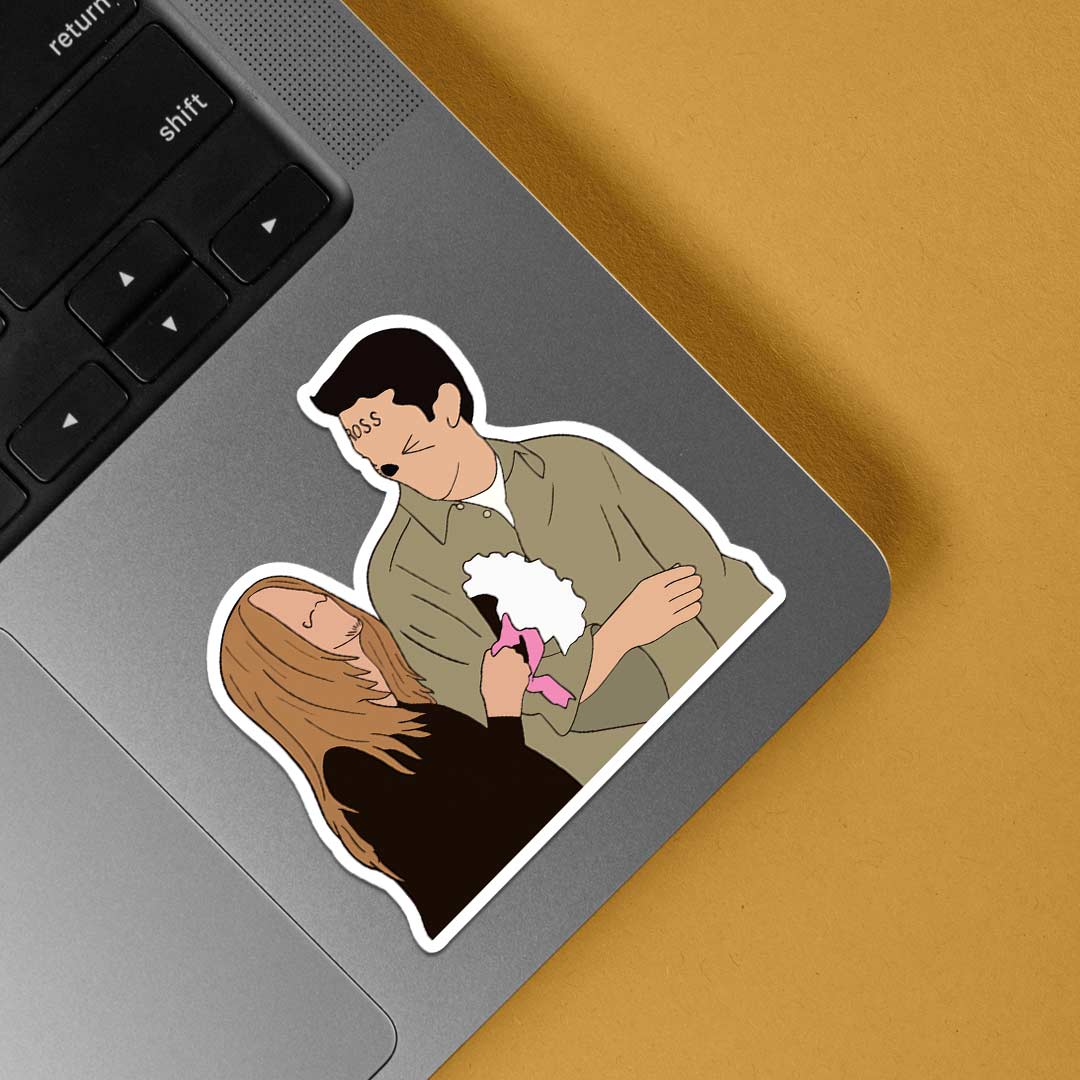 Rachel and Ross TV Shows Stickers