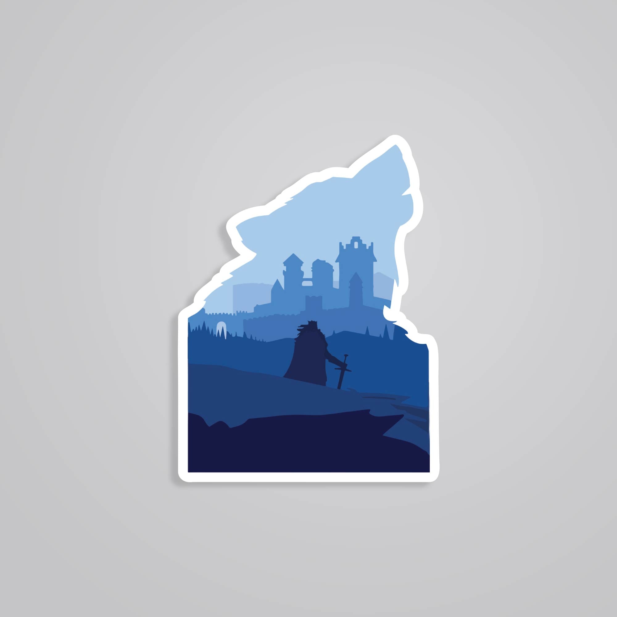 Fomo Store Stickers TV Shows The Wolf of Winterfell