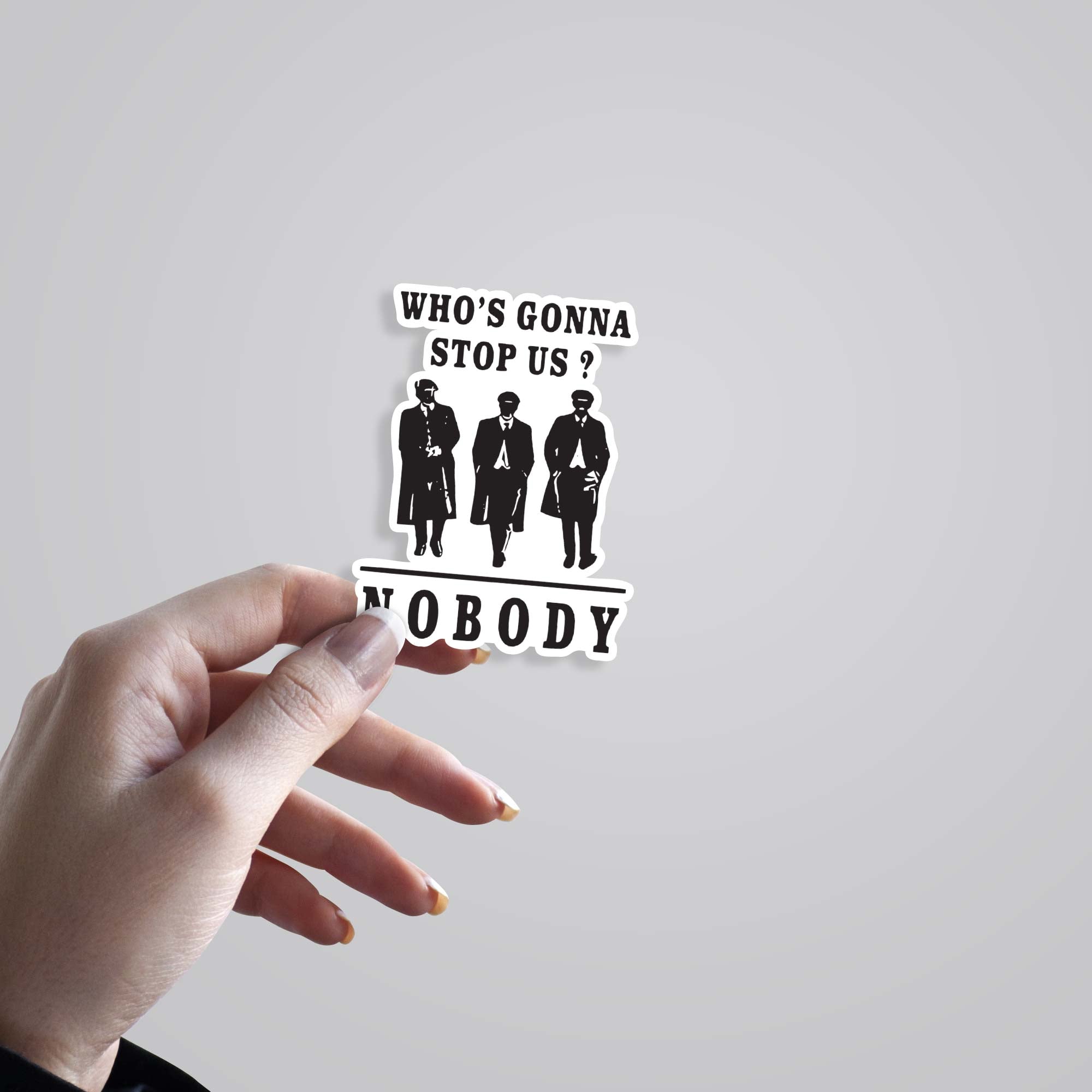 Who's gonna stop us TV Shows Stickers