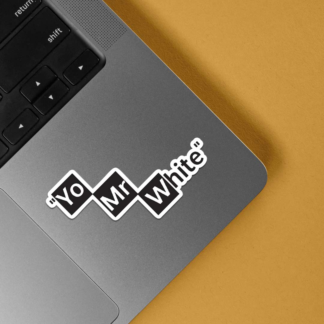 Yo Mr. White TV Shows Stickers
