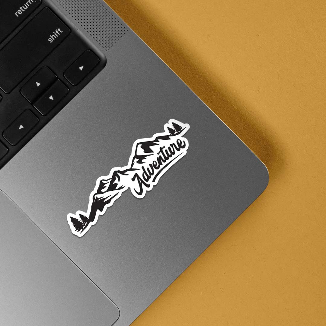 Adventure Mountains Travels Stickers