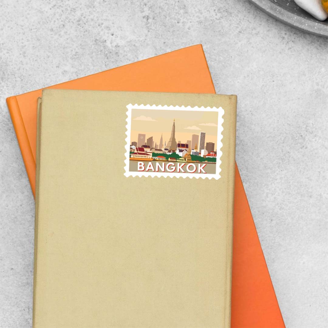 Bangkok Post Stamp Travels Stickers