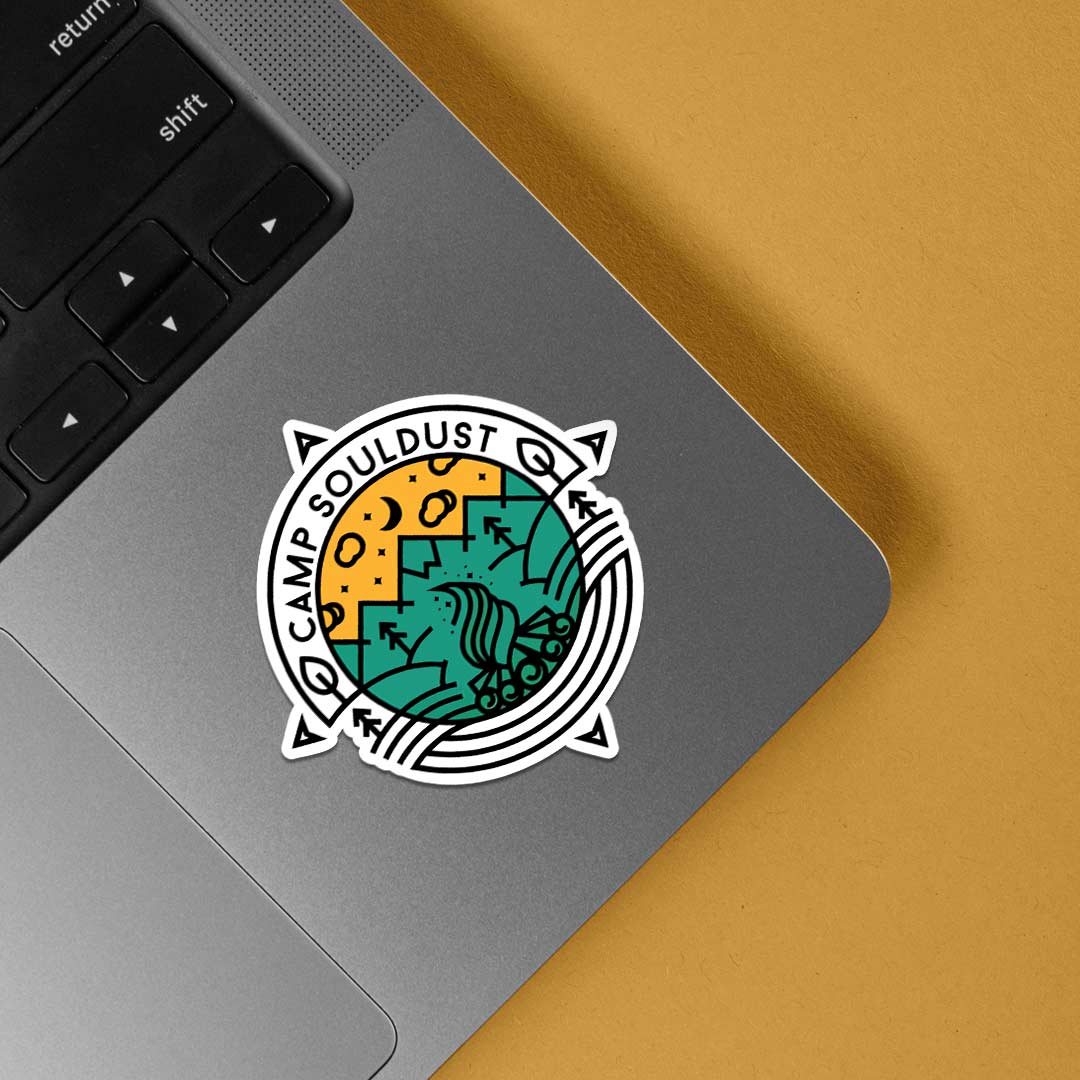 Camp Souldust Travels Stickers
