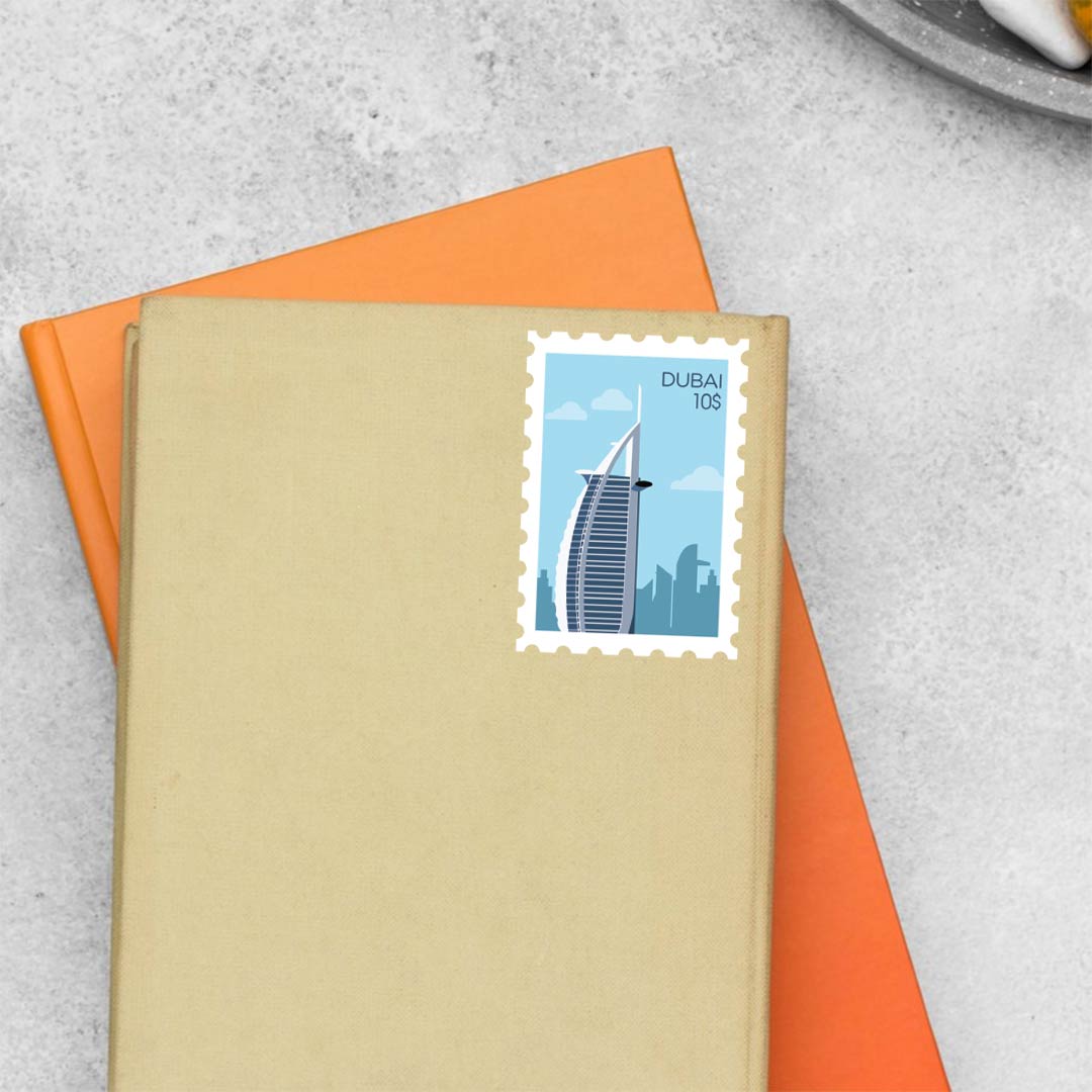 Dubai Stamp Travels Stickers