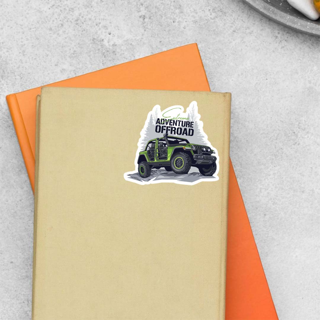 Extreme Adventure offroad Travels Stickers