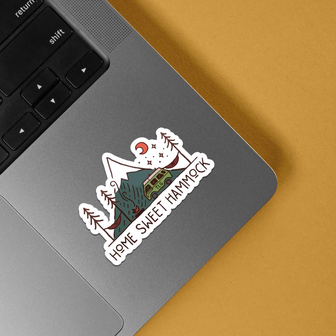 Home Sweet Hammock Travels Stickers