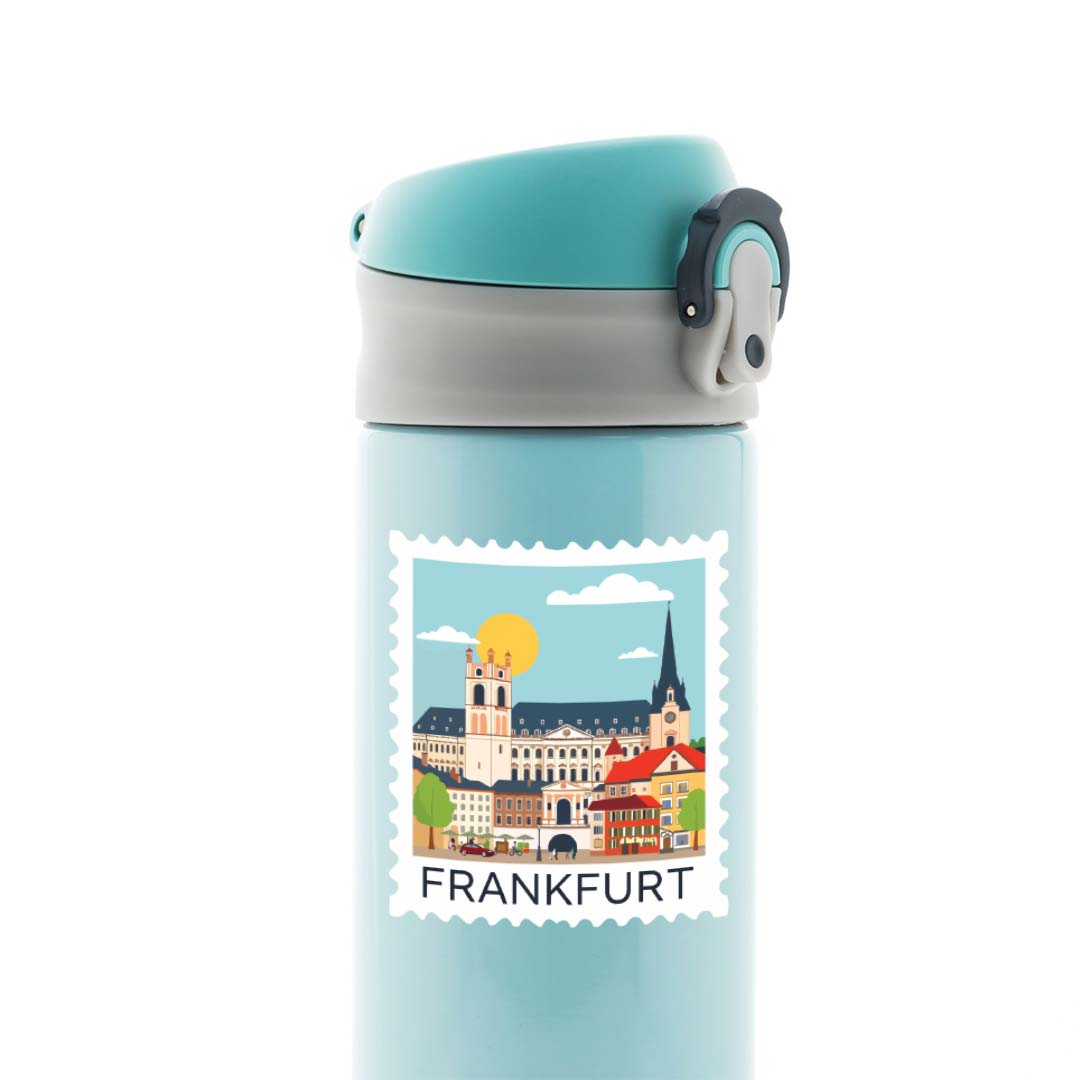 Innsbruck Village and Riverfront Post Stamp Travels Stickers