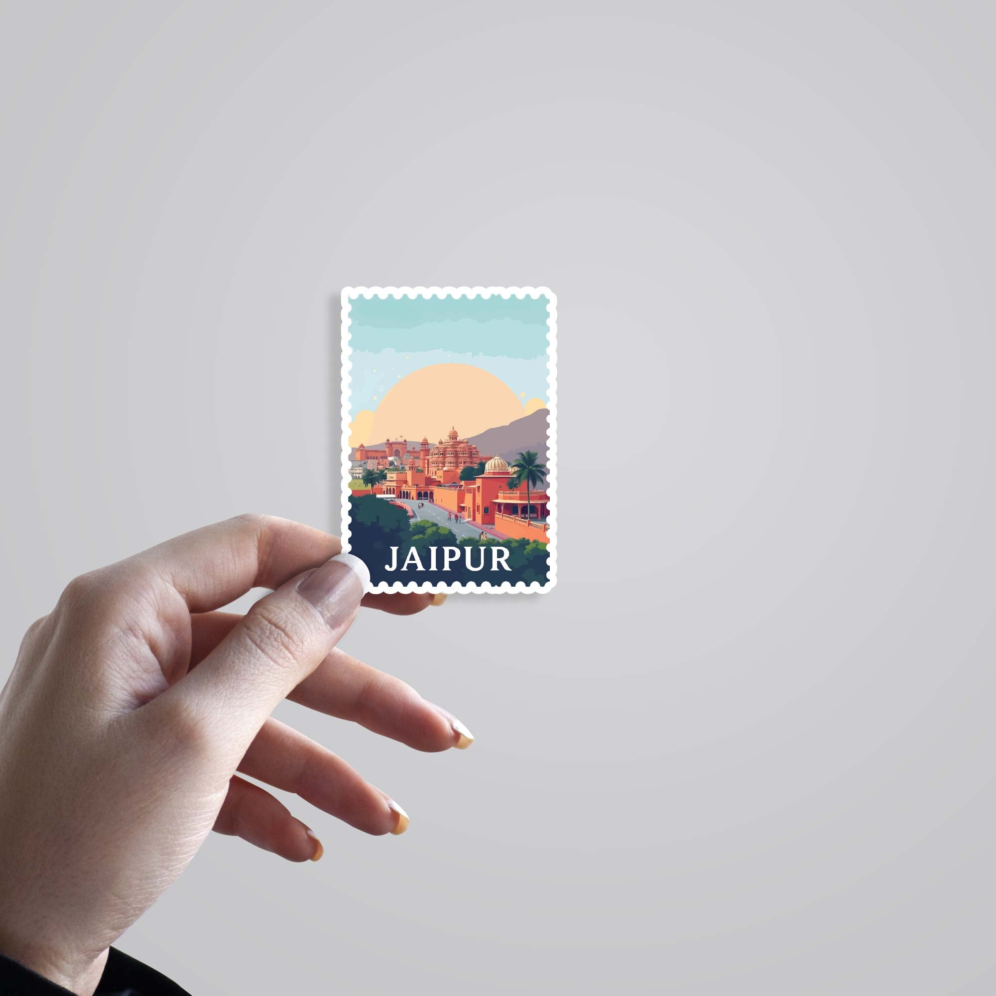 Jaipur Post Stamp Travels Stickers