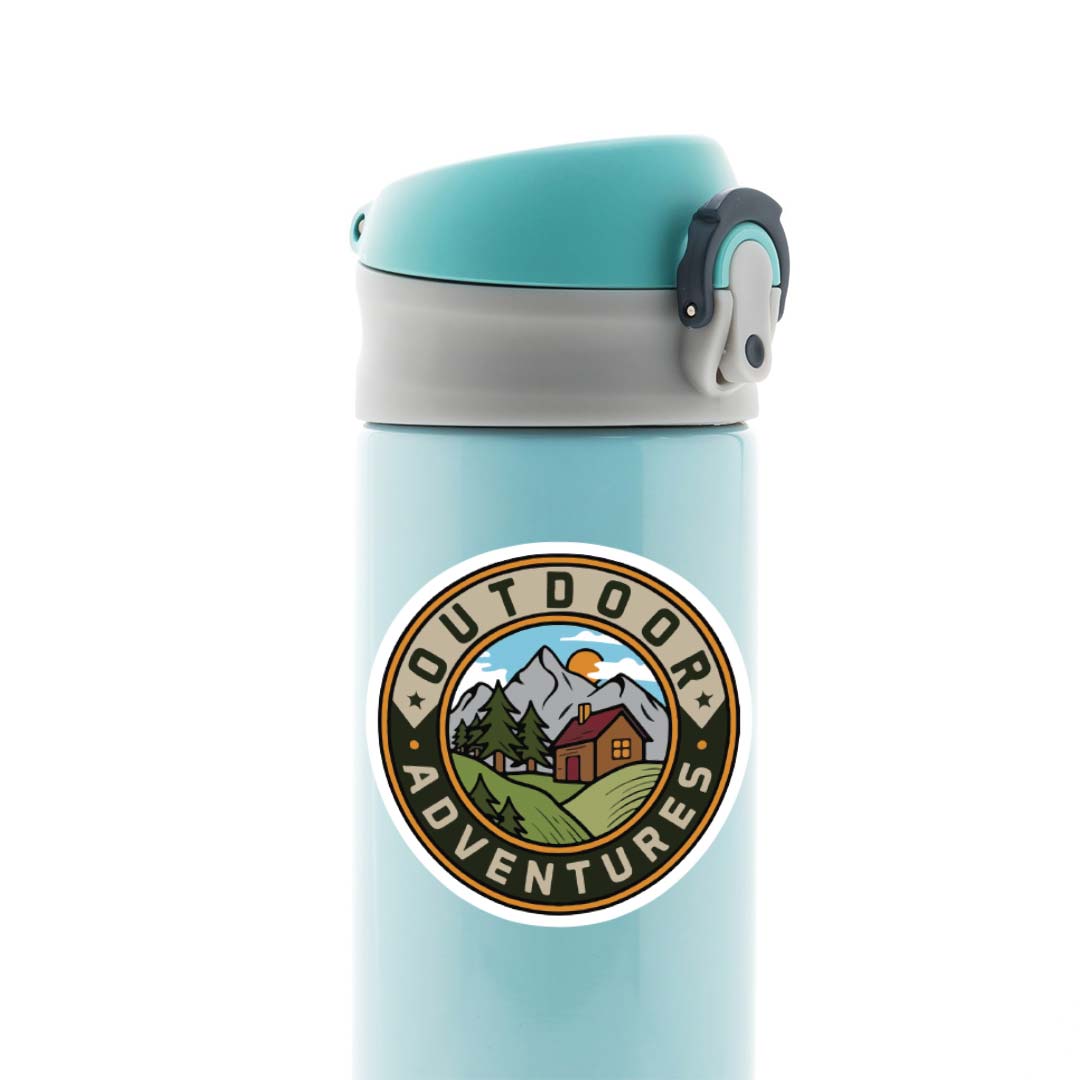 Outdoor Adventure Travels Stickers