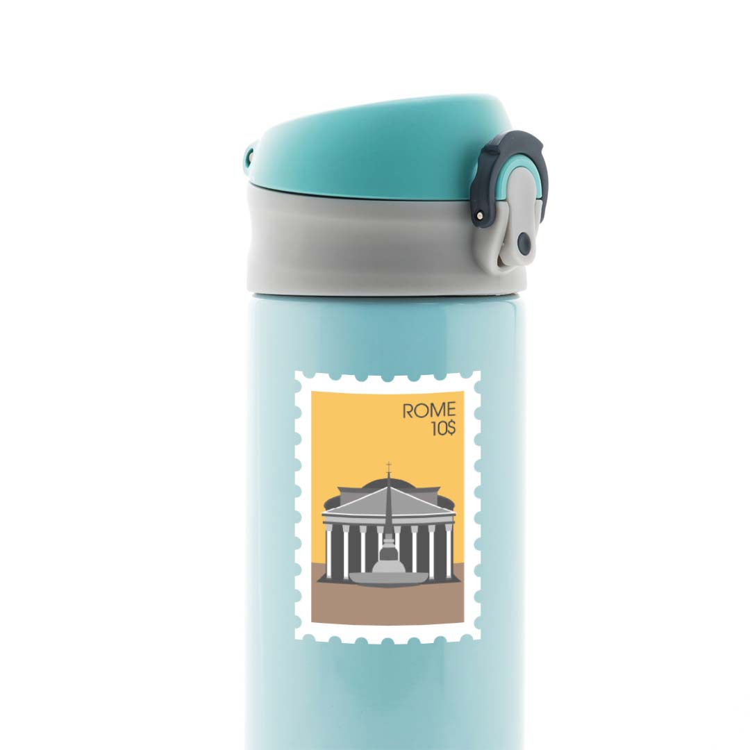 Rome Stamp Travels Stickers