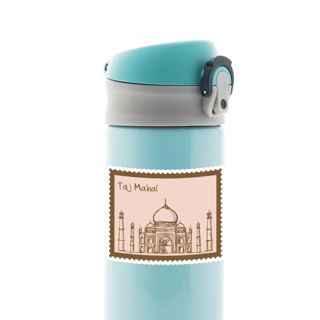 Taj Mahal Stamp Travels Stickers