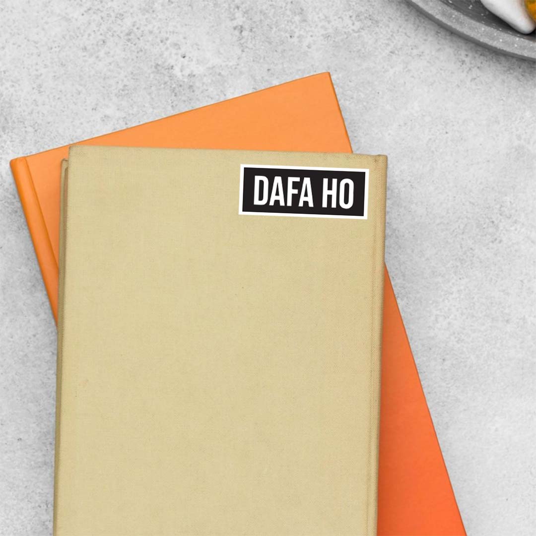 Dafa ho Witty Stickers