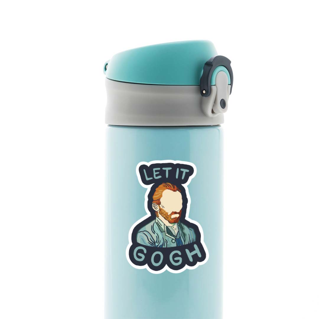 Let it GOGH Witty Stickers
