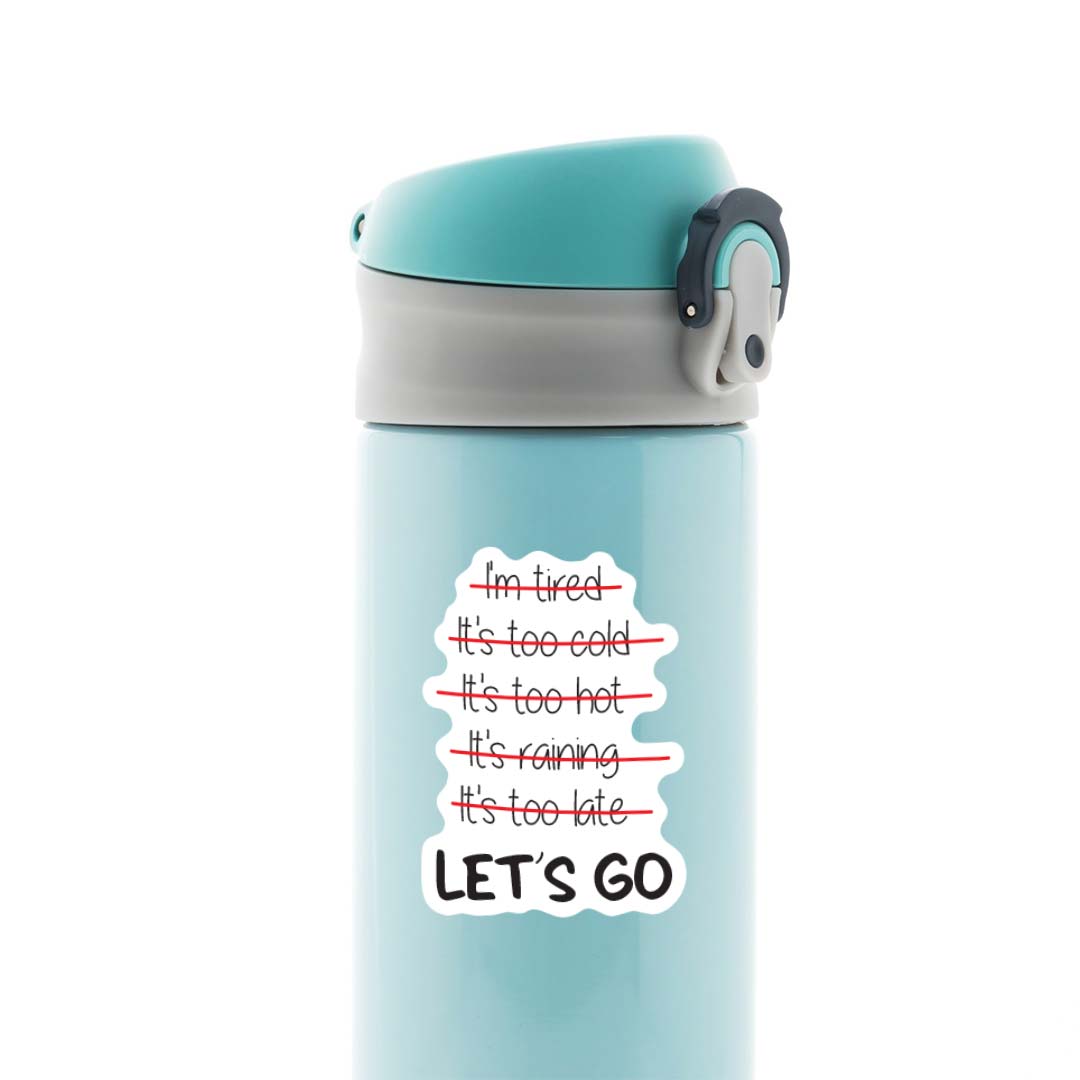 Let's Go Witty Stickers