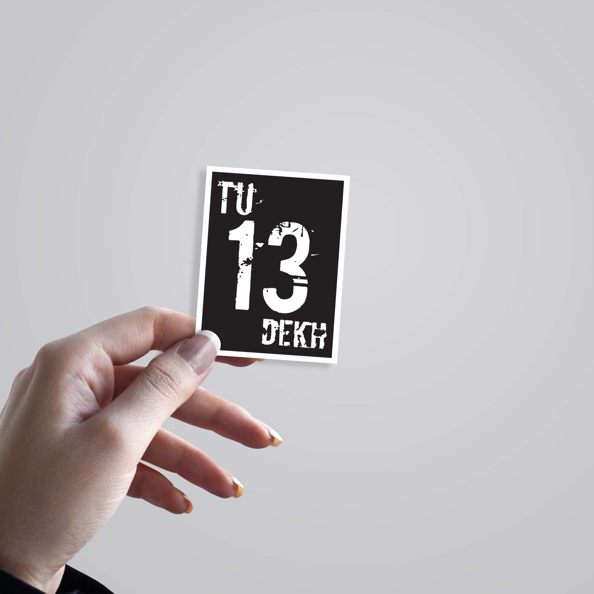 Tu 13 Dekh Witty Stickers
