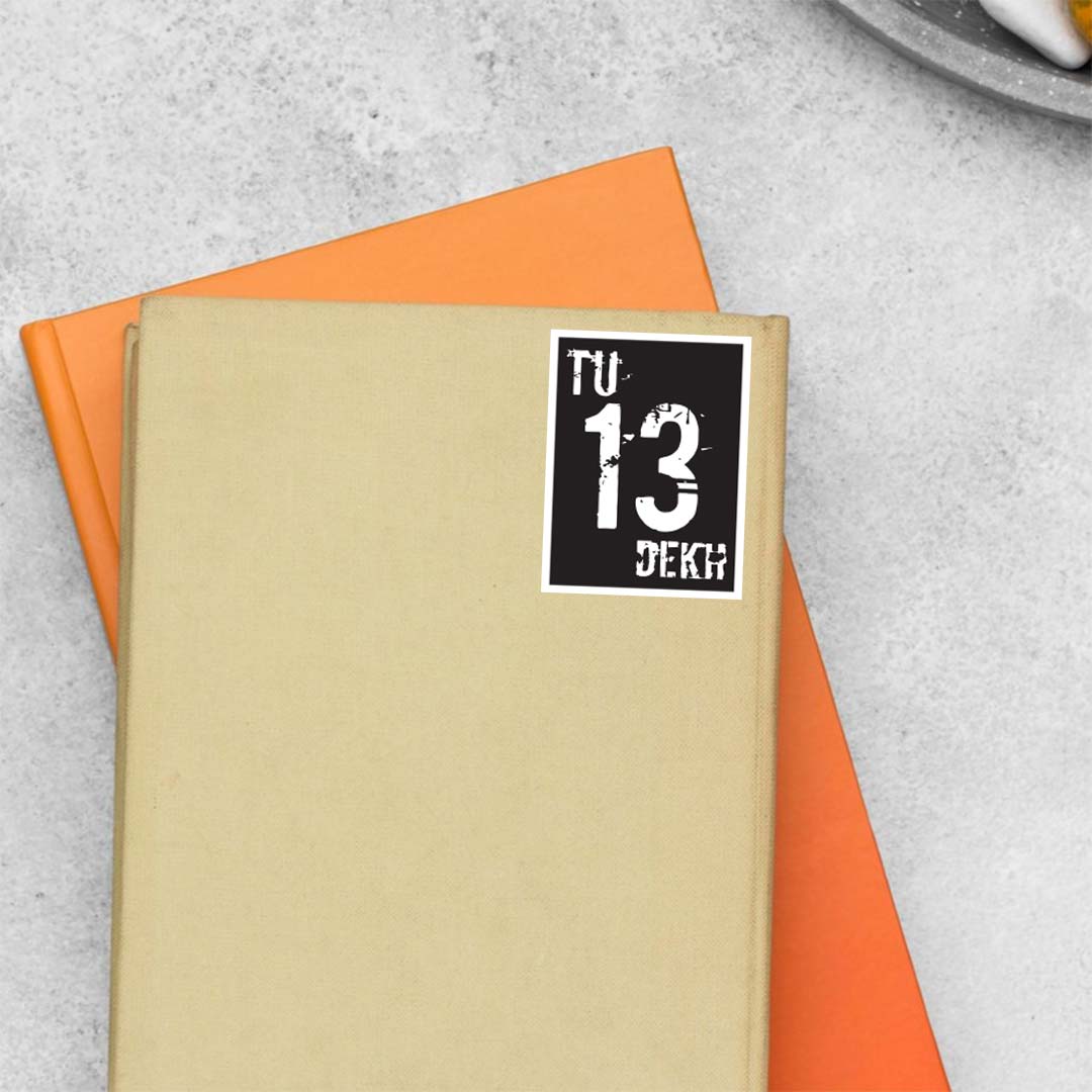 Tu 13 Dekh Witty Stickers