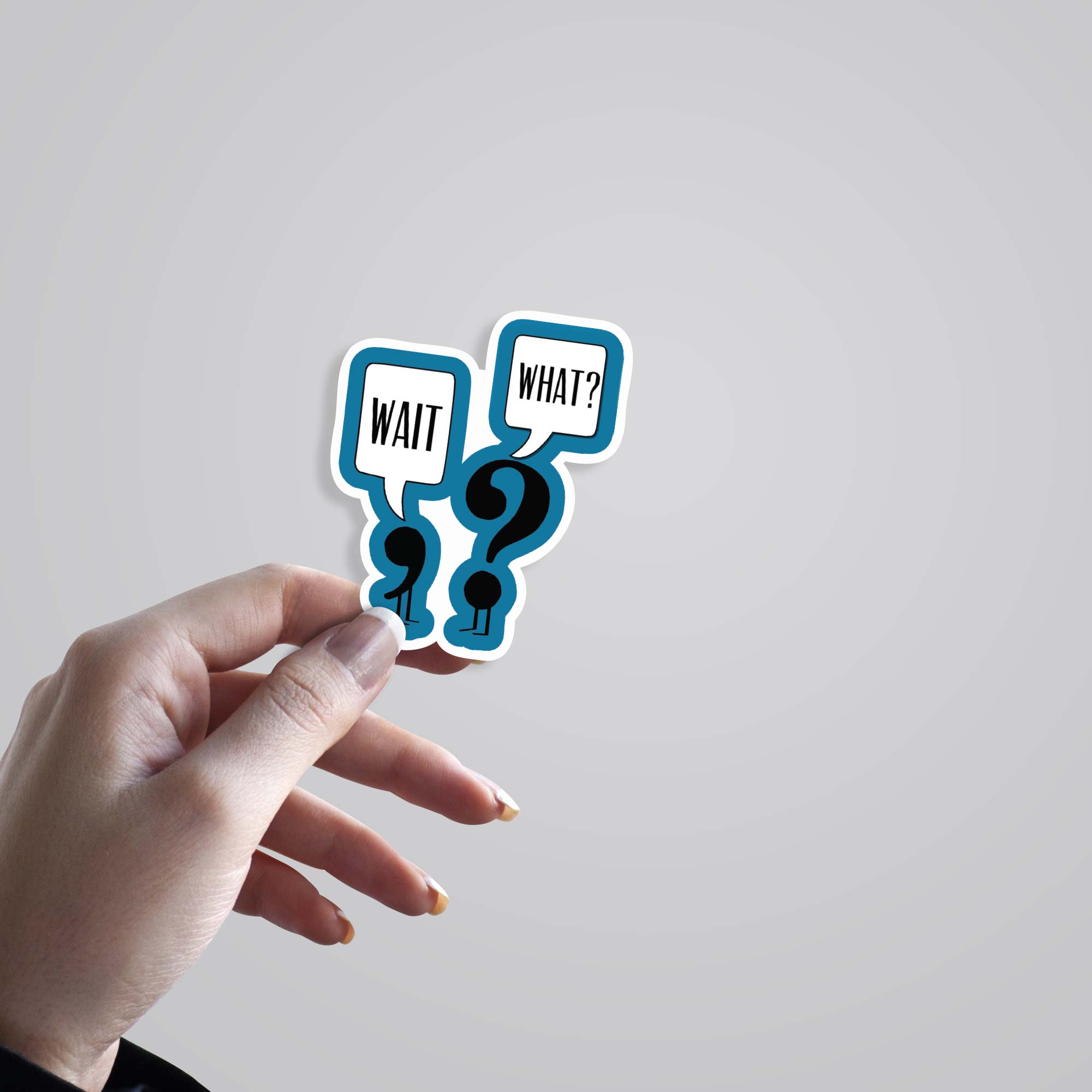 Wait, what? Witty Stickers