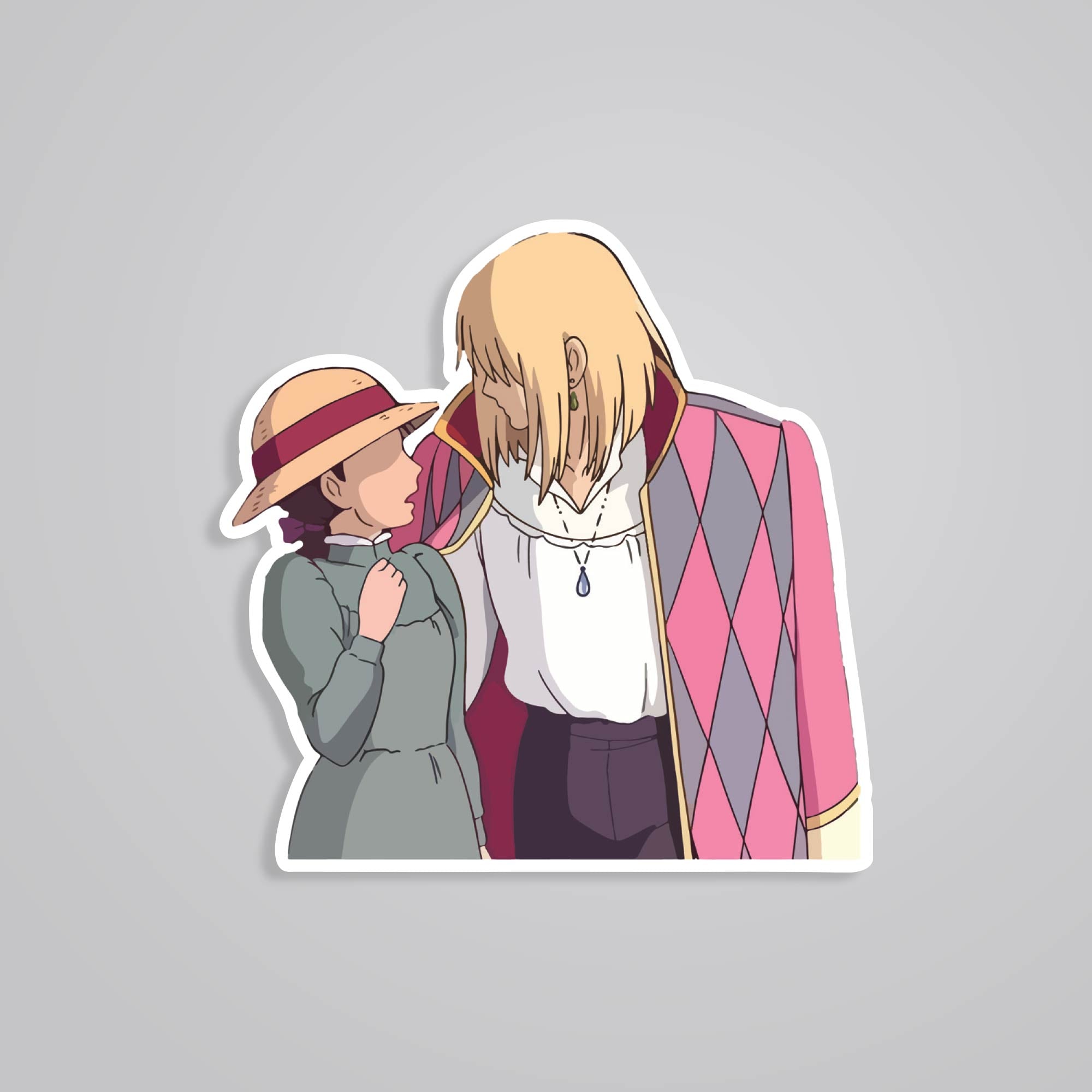 Fomo Store Stickers Anime Howl and Sophie Together