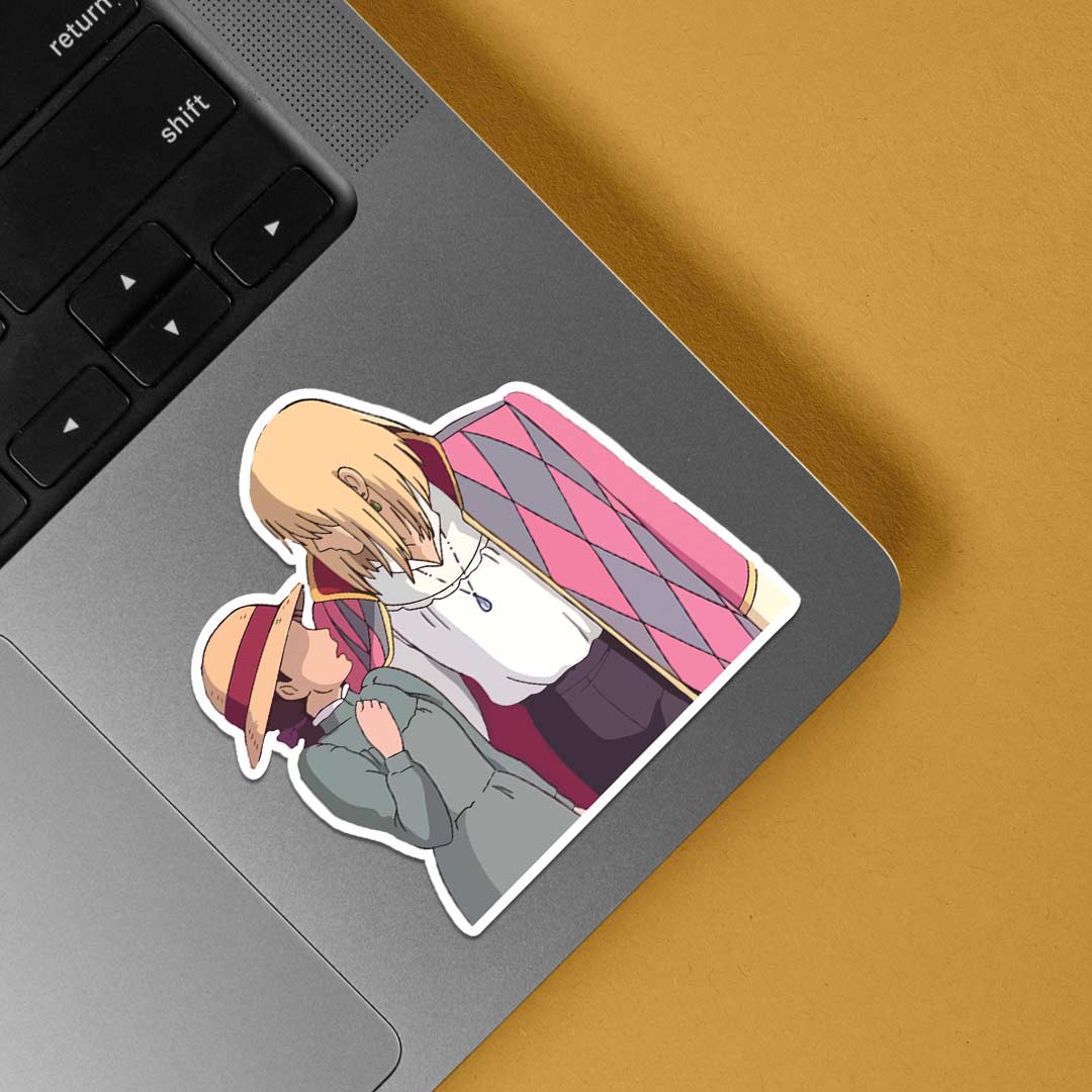 Howl and Sophie Together Anime Stickers