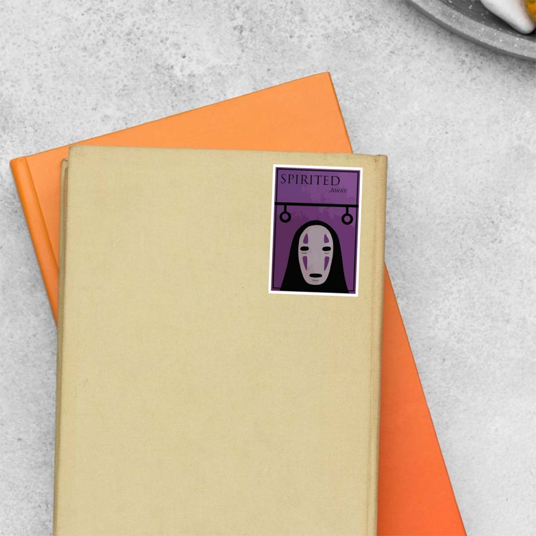 Spirited Away No-Face Minimalist Anime Stickers