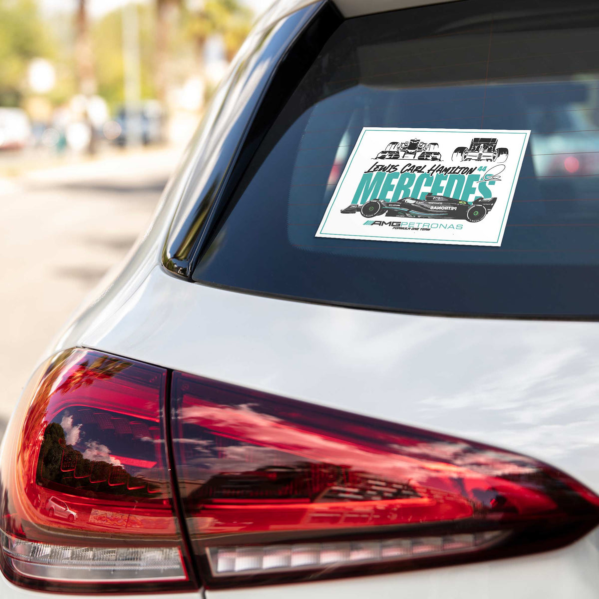 Mercedes AMG F1 Lewis Hamilton Cars & Bikes Stickers