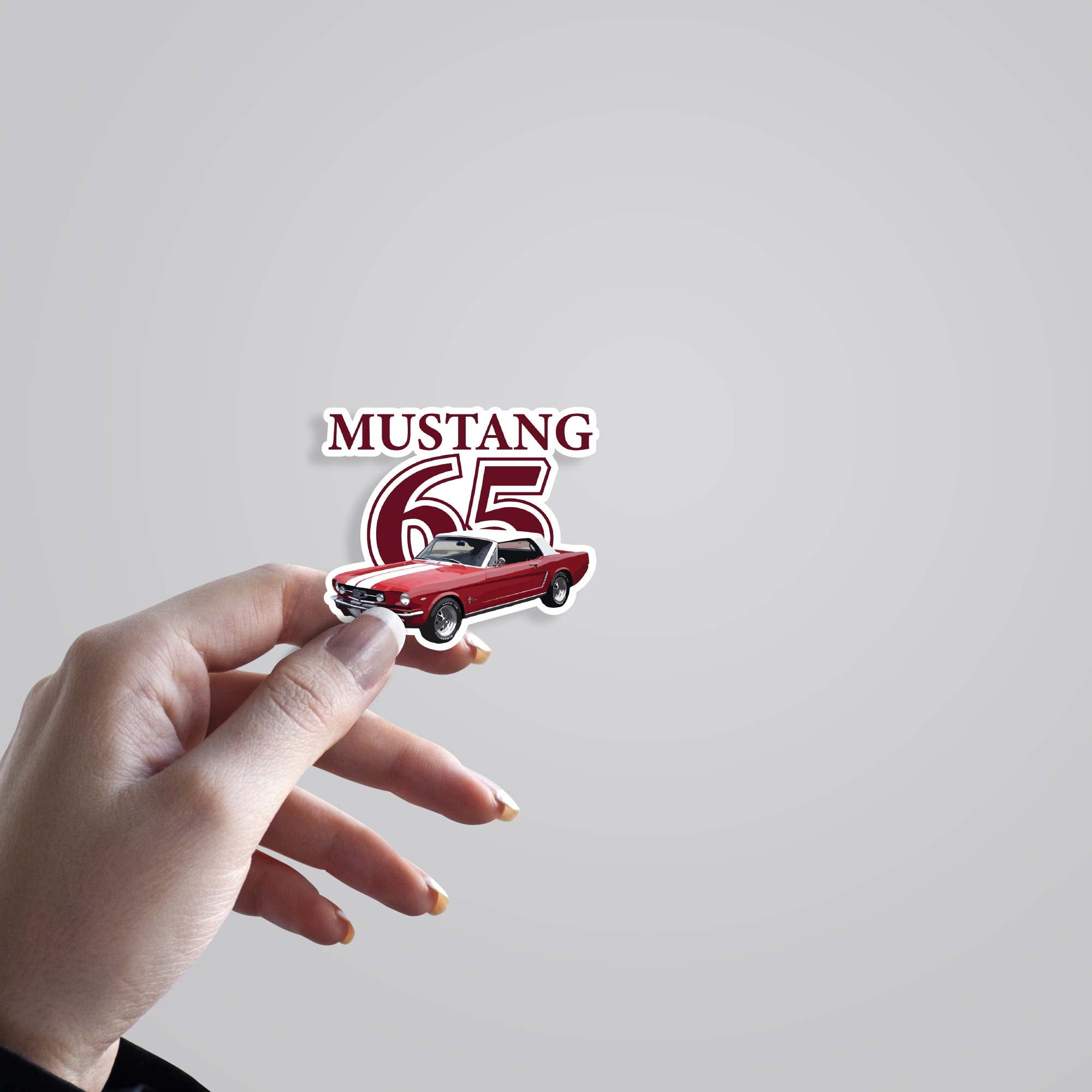 Mustang 65 Cars & Bikes Stickers