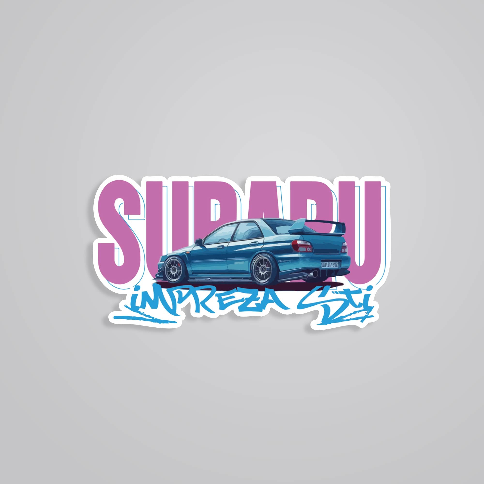 Fomo Store Stickers Cars & Bikes Subaru Impreza WRX STI