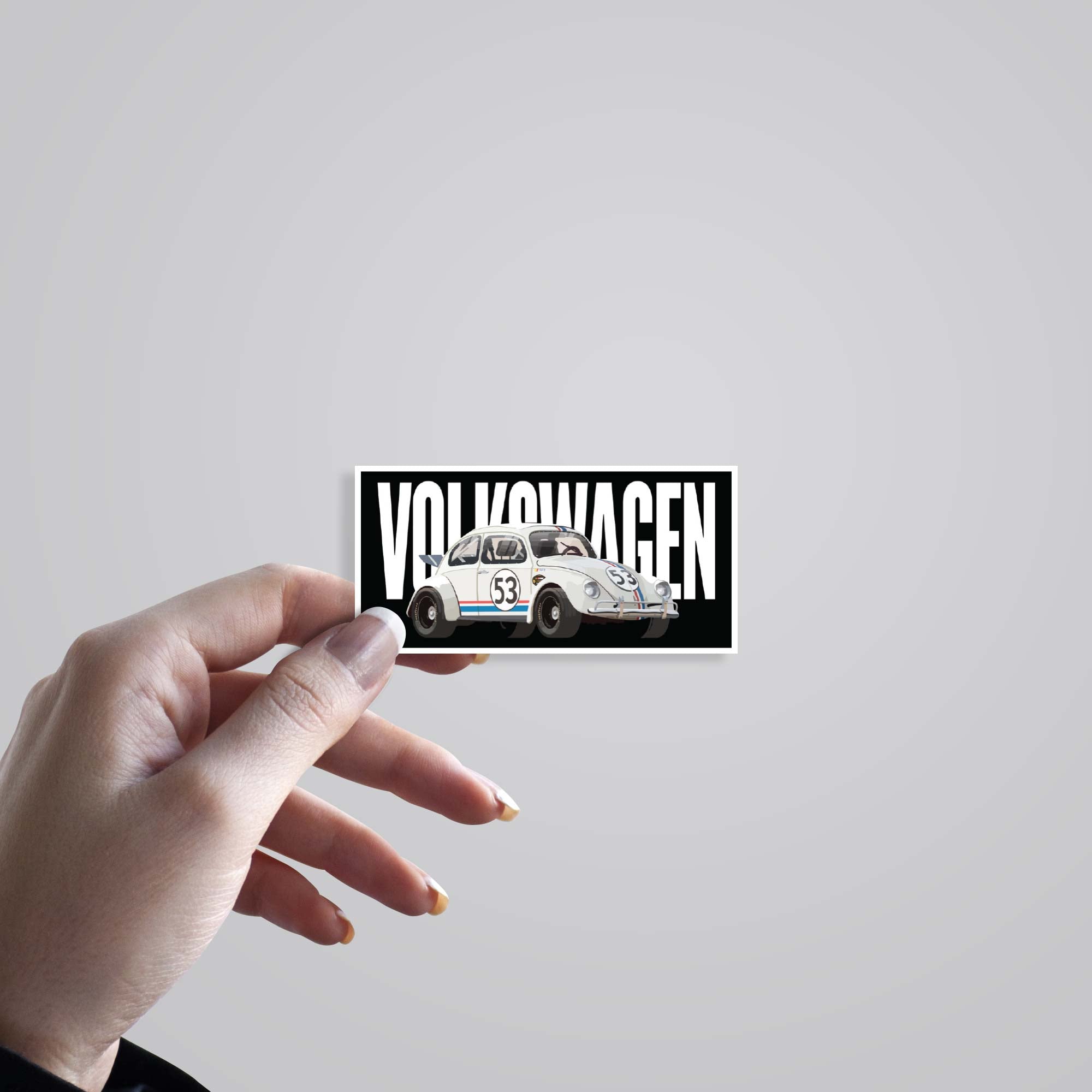 Volkswagen Beetle Herbie Cars & Bikes Stickers